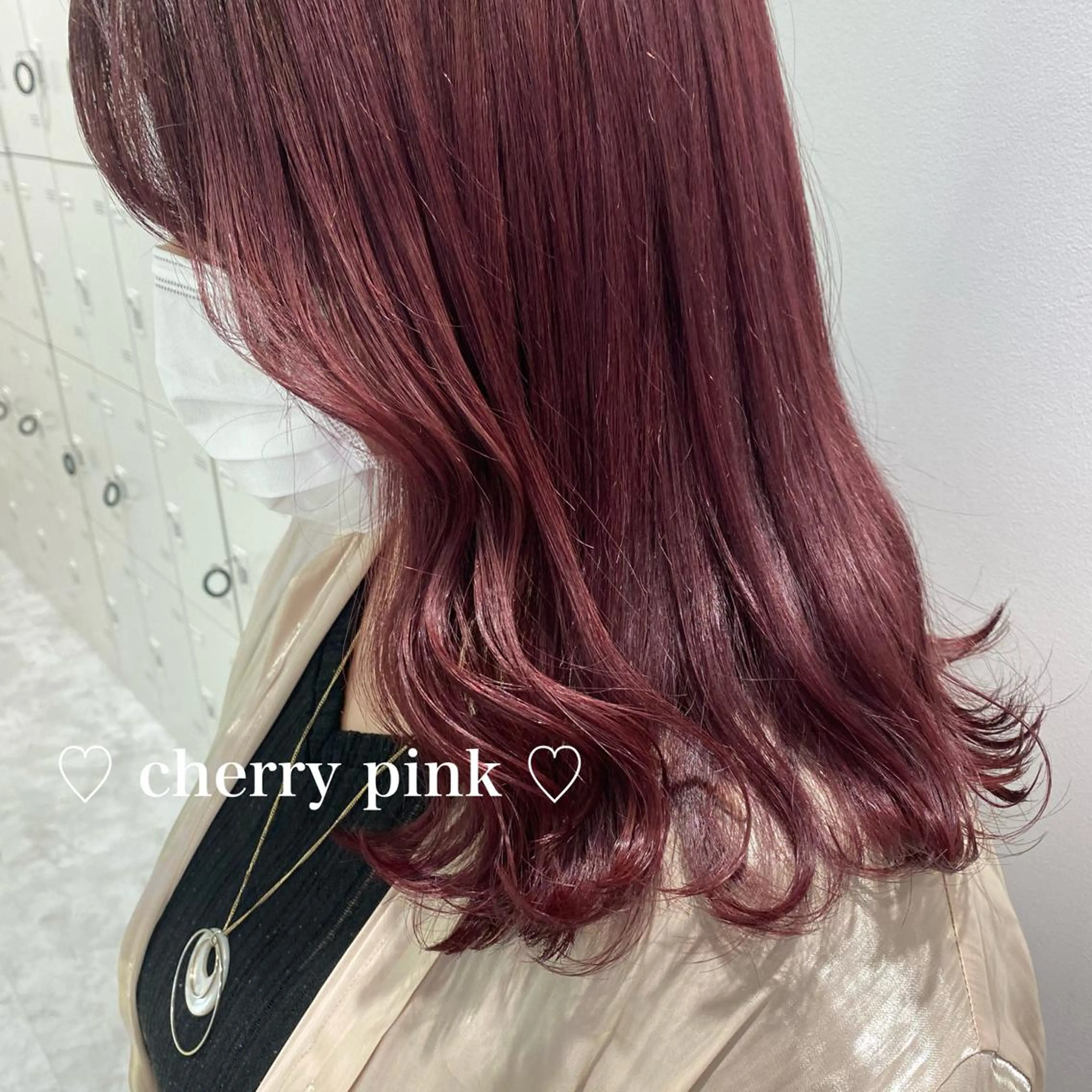 セミロング カラー パーマ ヘアアレンジ メンズ ネイル マツエク・マツパ ラベンダーカラー ピンクカラー ピンクラベンダー カラーマツエク ピンク ヘアカラー トリートメント ヘッドスパ ヘアセット linette所属・🐩推し活🐩 FUTABA🍒のヘアスタイル