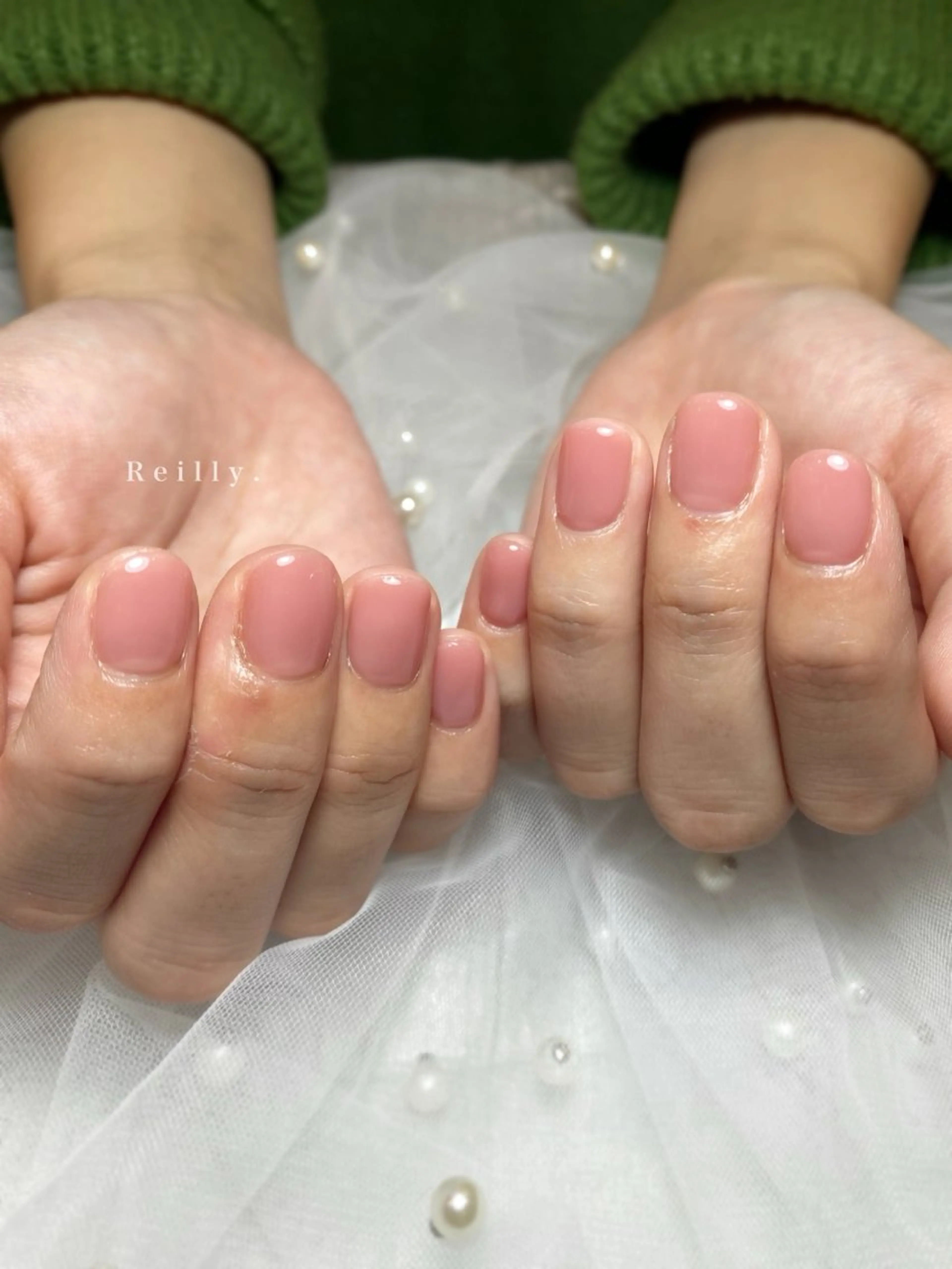 ネイル フラッシュネイル ジェルネイル グラデーション ラメ(グリッター) ラメグラデーション REILLY.　private nail salon所属・Marina 《REILLY.》のネイルデザイン