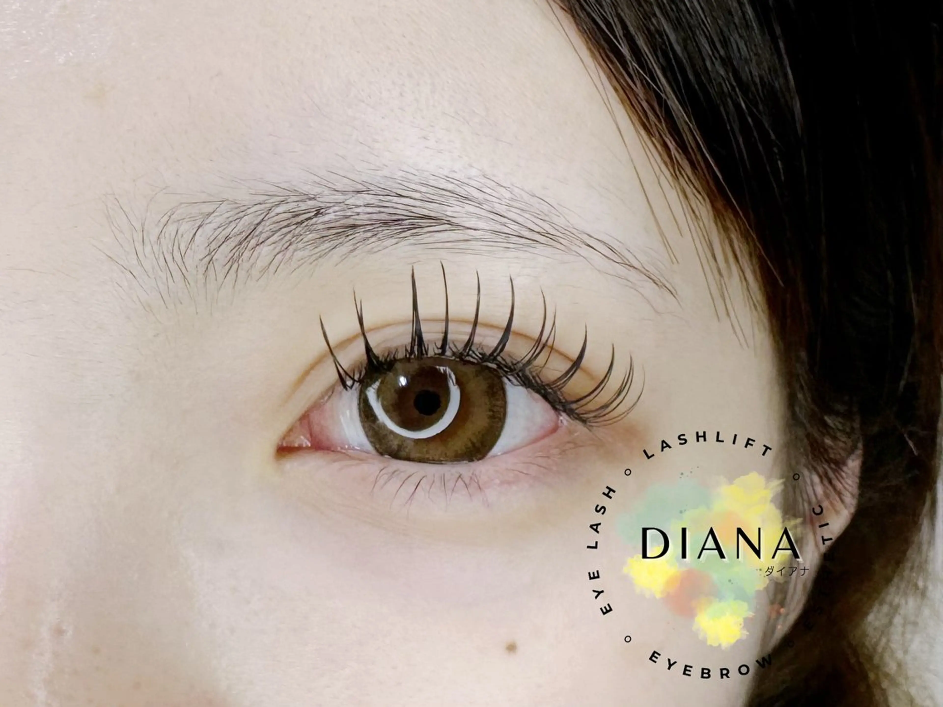 マツエク・マツパ 束感まつ毛 Dカール フラットラッシュ 韓国風マツエク DIANA★eye sudaのマツエク・マツパデザイン