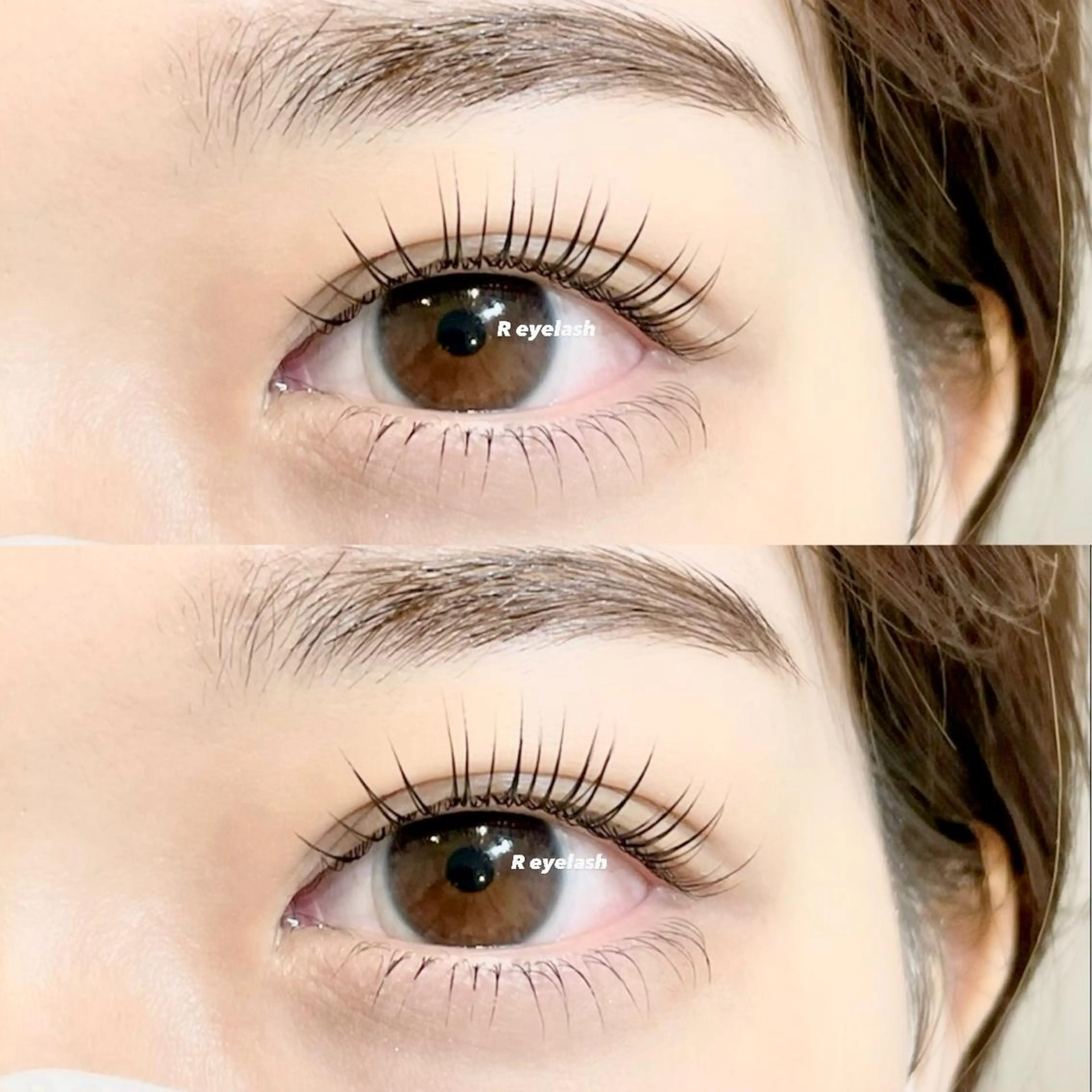 ショート カラー パーマ ヘアアレンジ メンズ キッズ ネイル マツエク・マツパ アイブロウ メンズパーマ 下まつげエクステ マツパ 𝑹 eyelashのマツエク・マツパデザイン