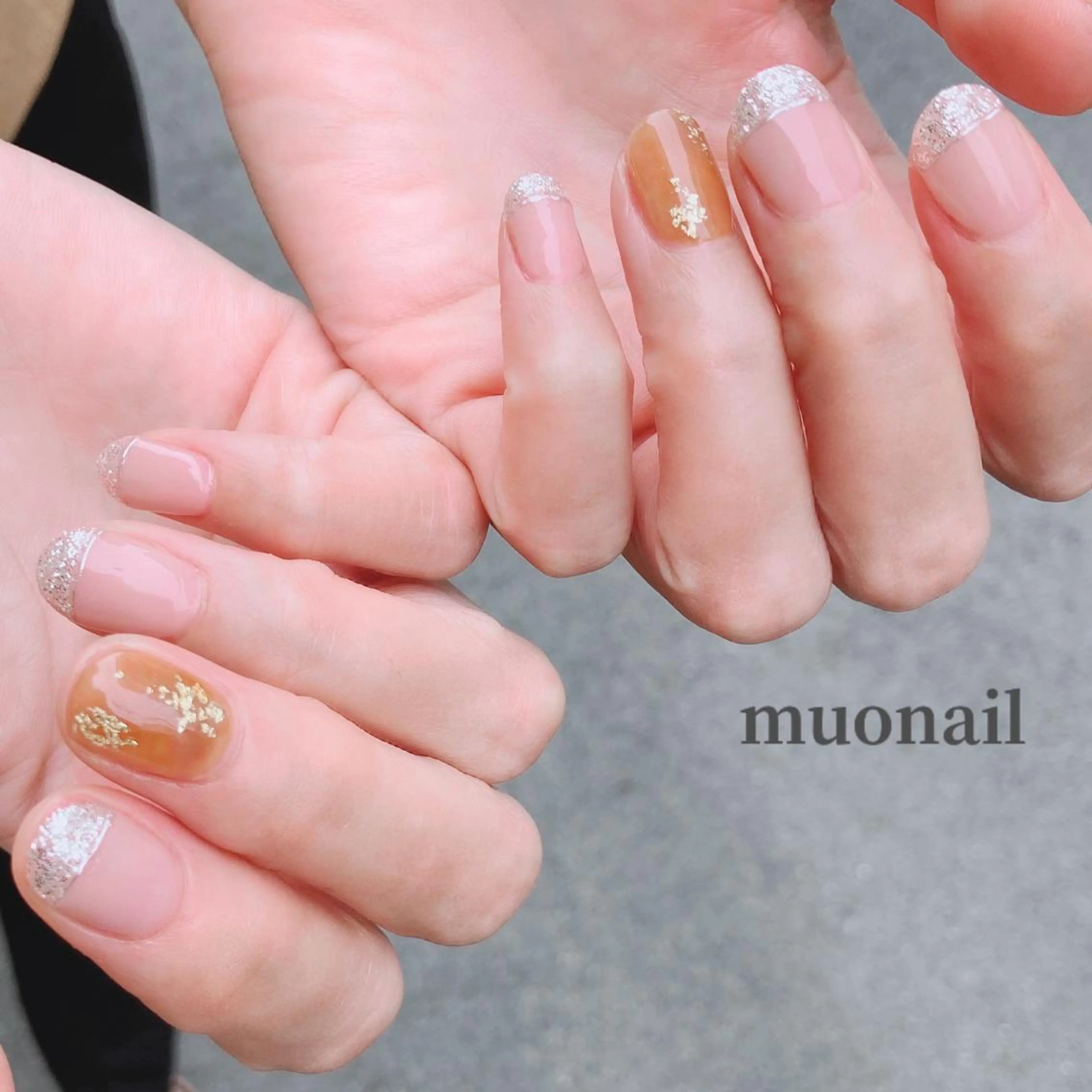 ネイル べっ甲ネイル Sand by muoのネイルデザイン