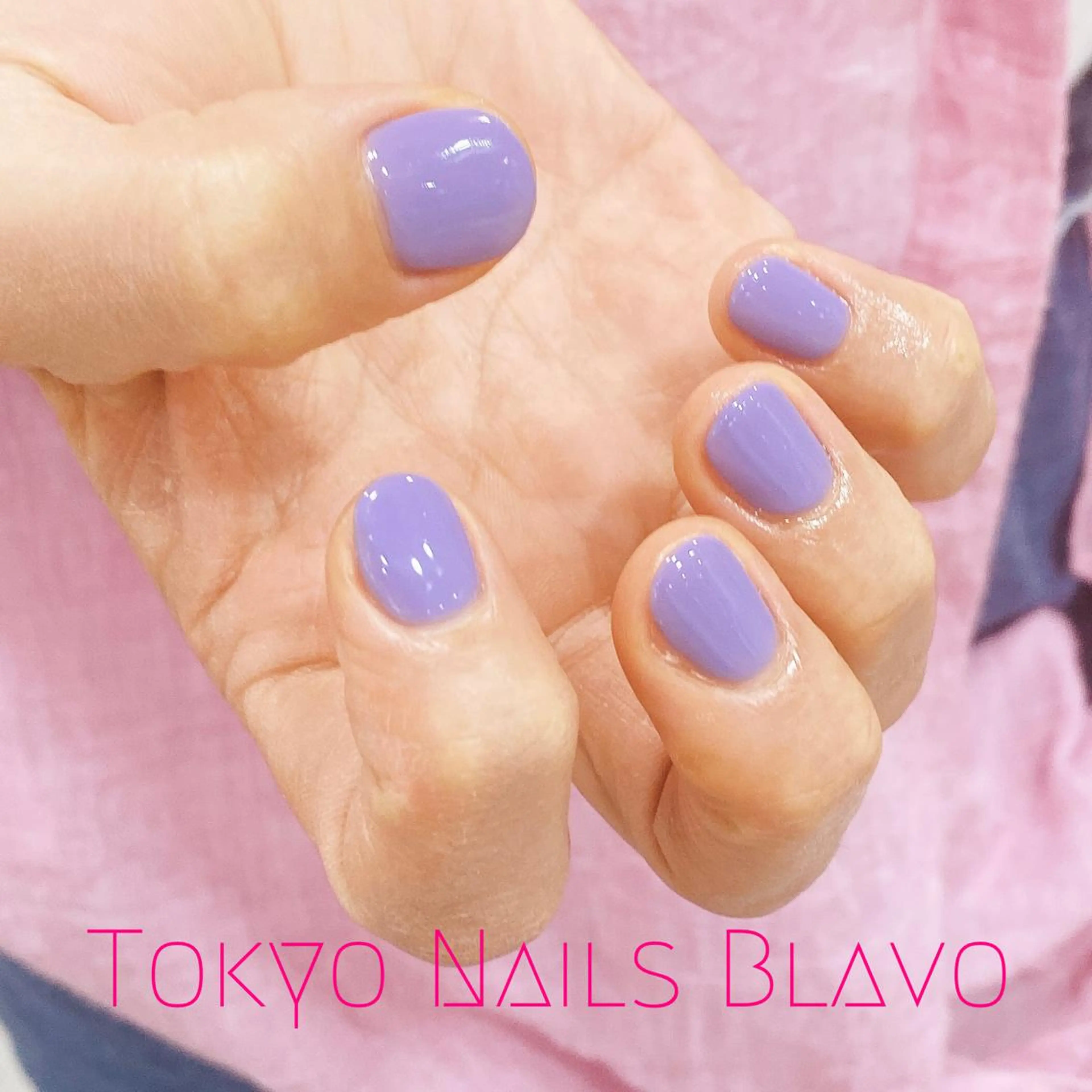 ネイル ワンカラーネイル T.N.B 山本陽子のネイルデザイン