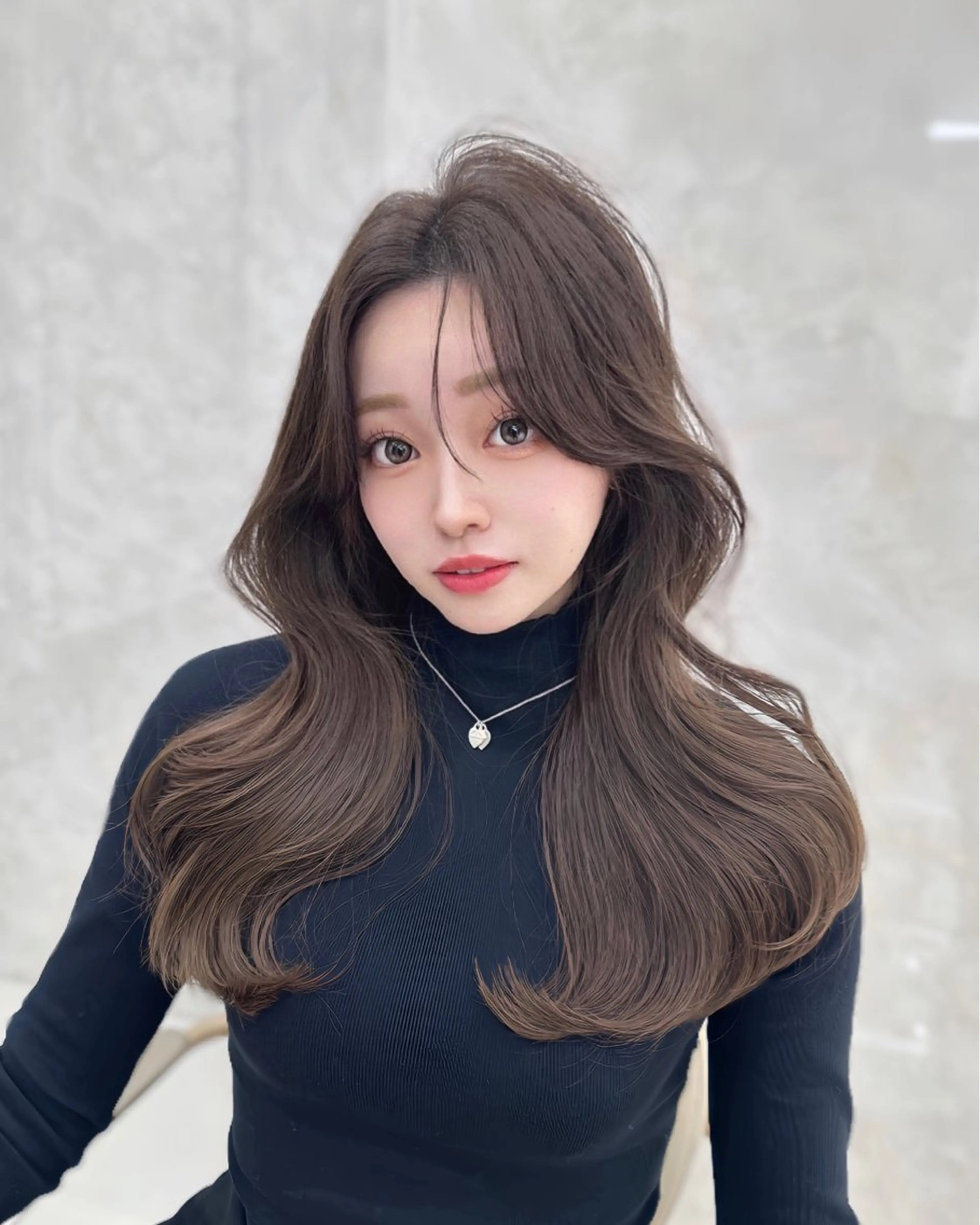 ロング 髪質改善 レイヤーカット 似合わせカット 小顔カット トリートメント 似合わせ/レイヤー /顔まわり/池田歩樹のヘアスタイル