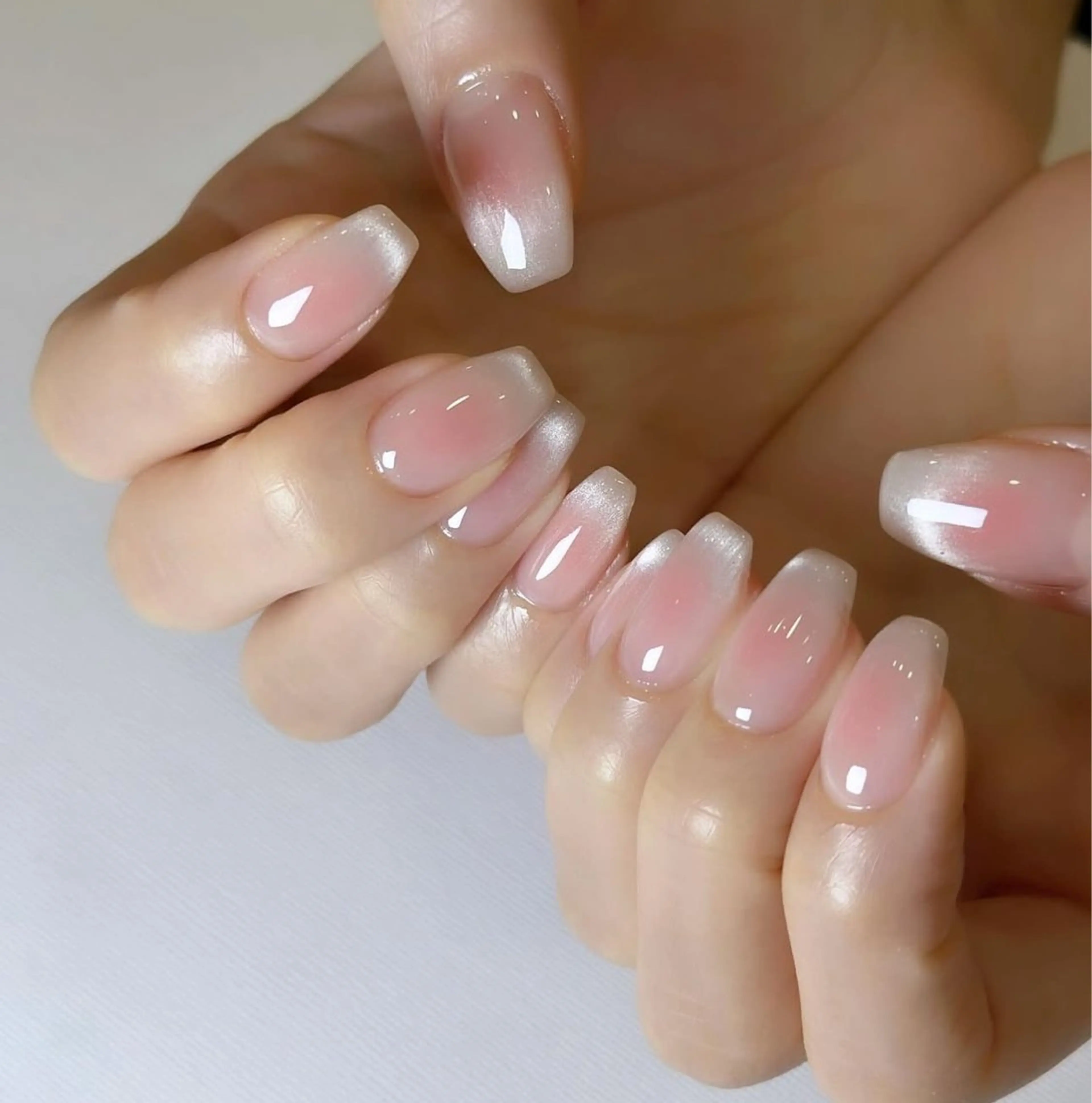 ネイル 🎀PG🩵 ネイルサロンのネイルデザイン