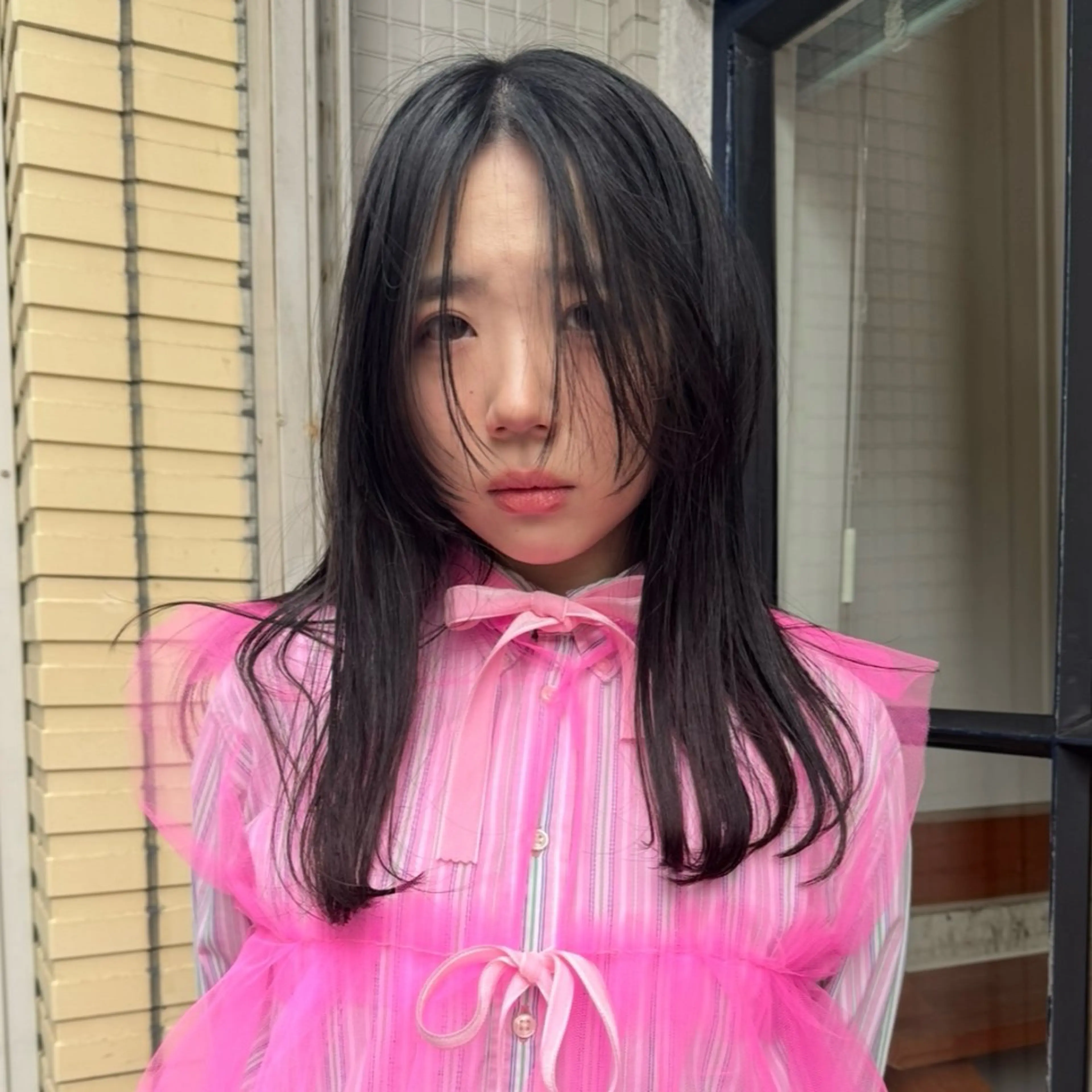 ロング カット トリートメント Lilu しずくのヘアスタイル