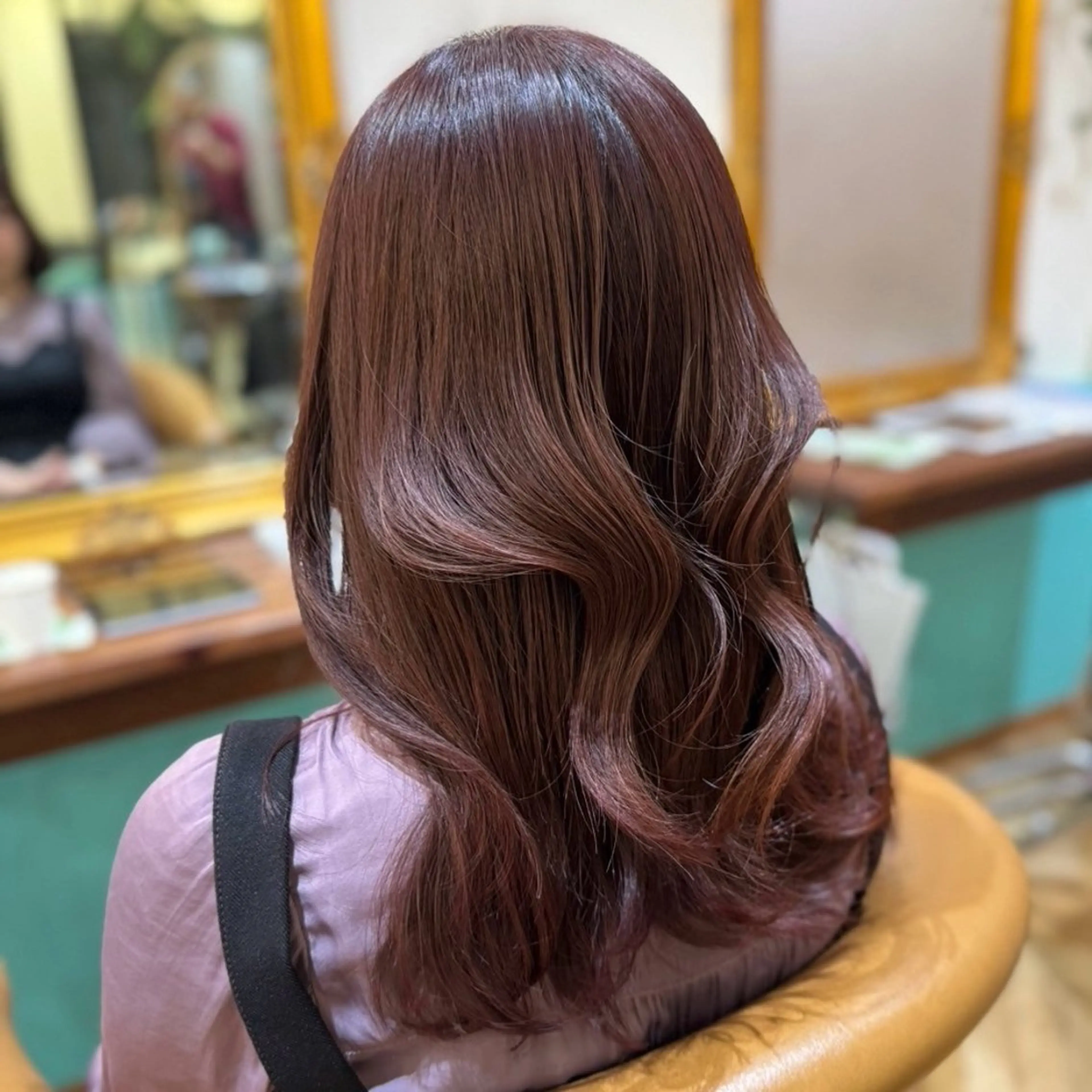 【🦄カラーモデル🦄】透明感カラー🥣+1stepトリートメント✨の写真