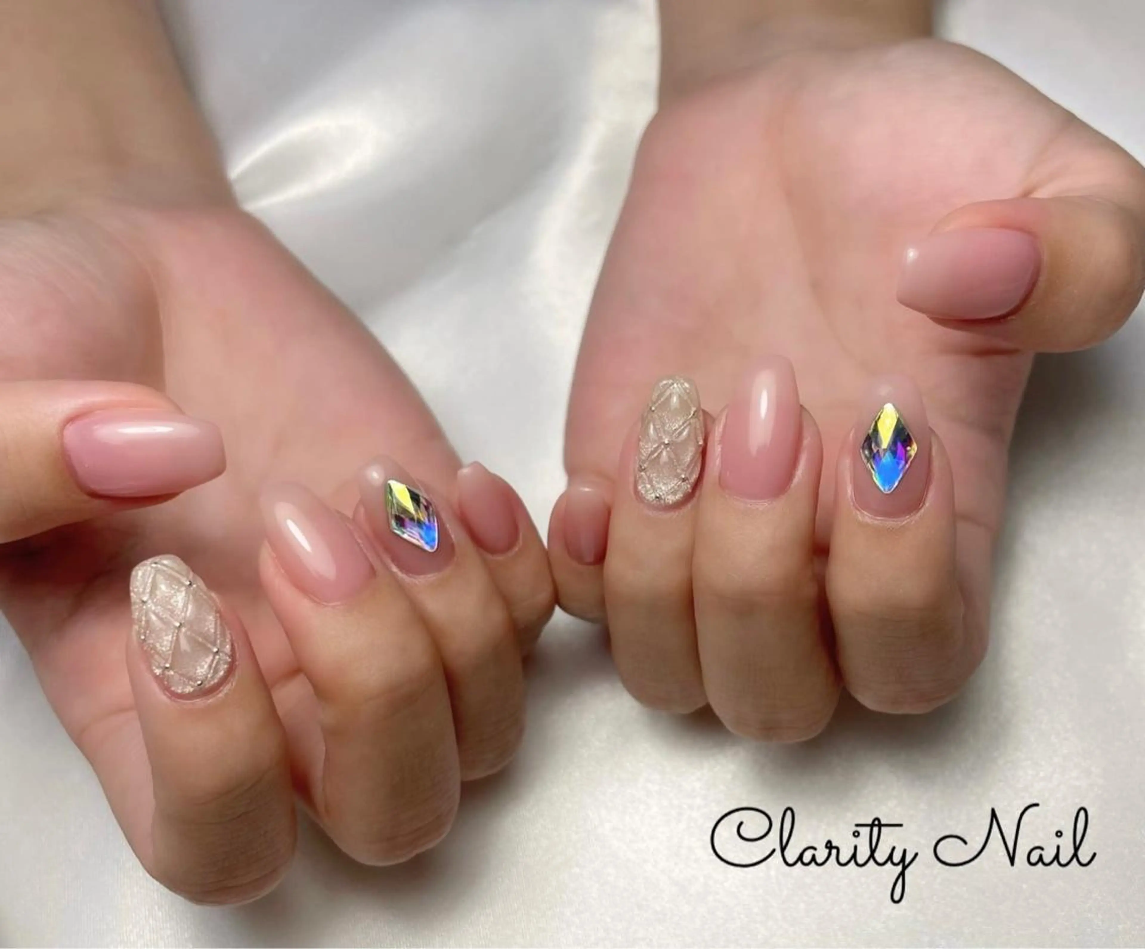 ネイル アートネイル 持ち込み ハンドネイル Clarity Nailのネイルデザイン