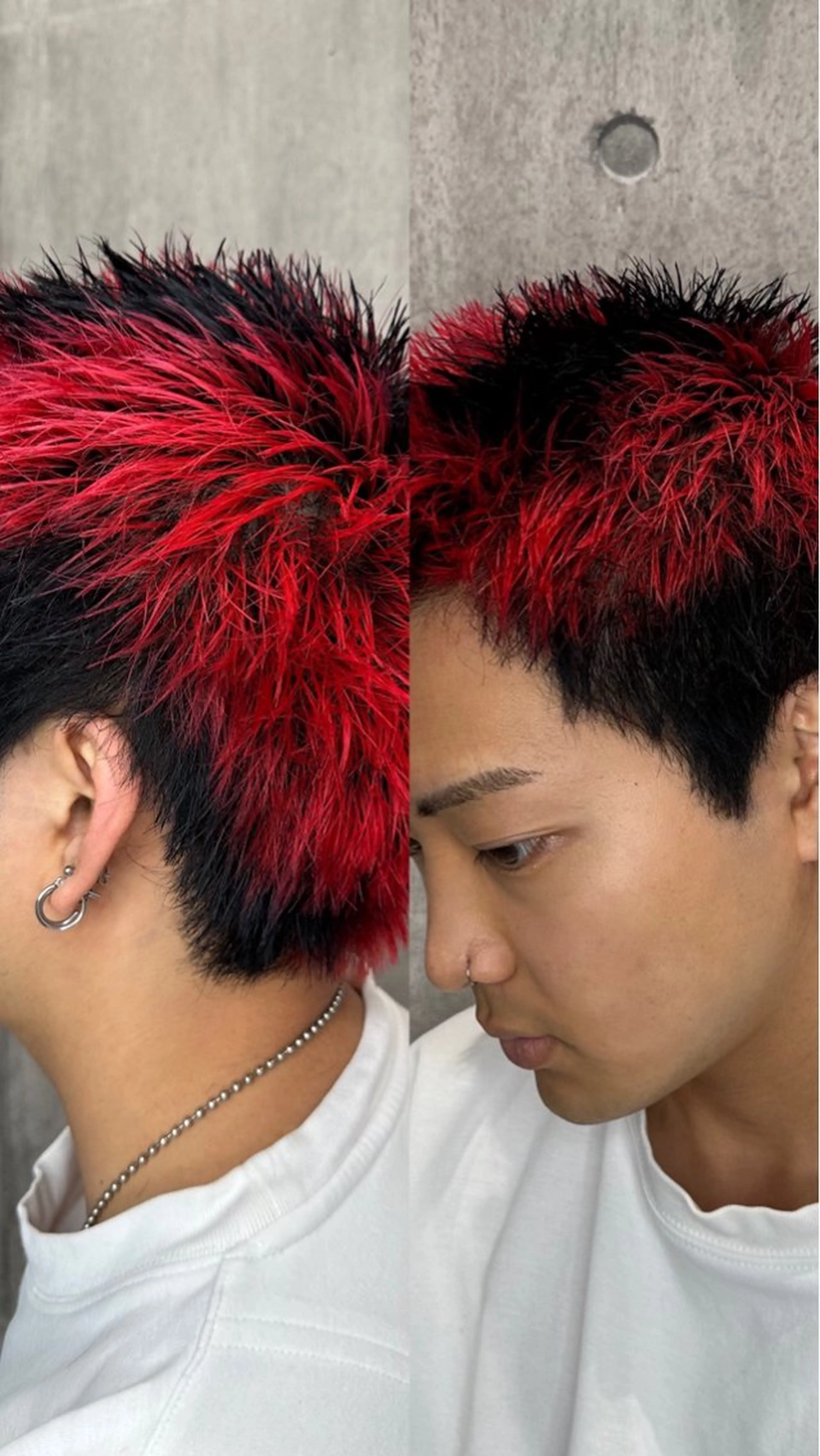 ショート カラー ヘアアレンジ メンズ NEXT NEO所属・メンズヘア静岡 ✂︎Ryuheiのヘアスタイル