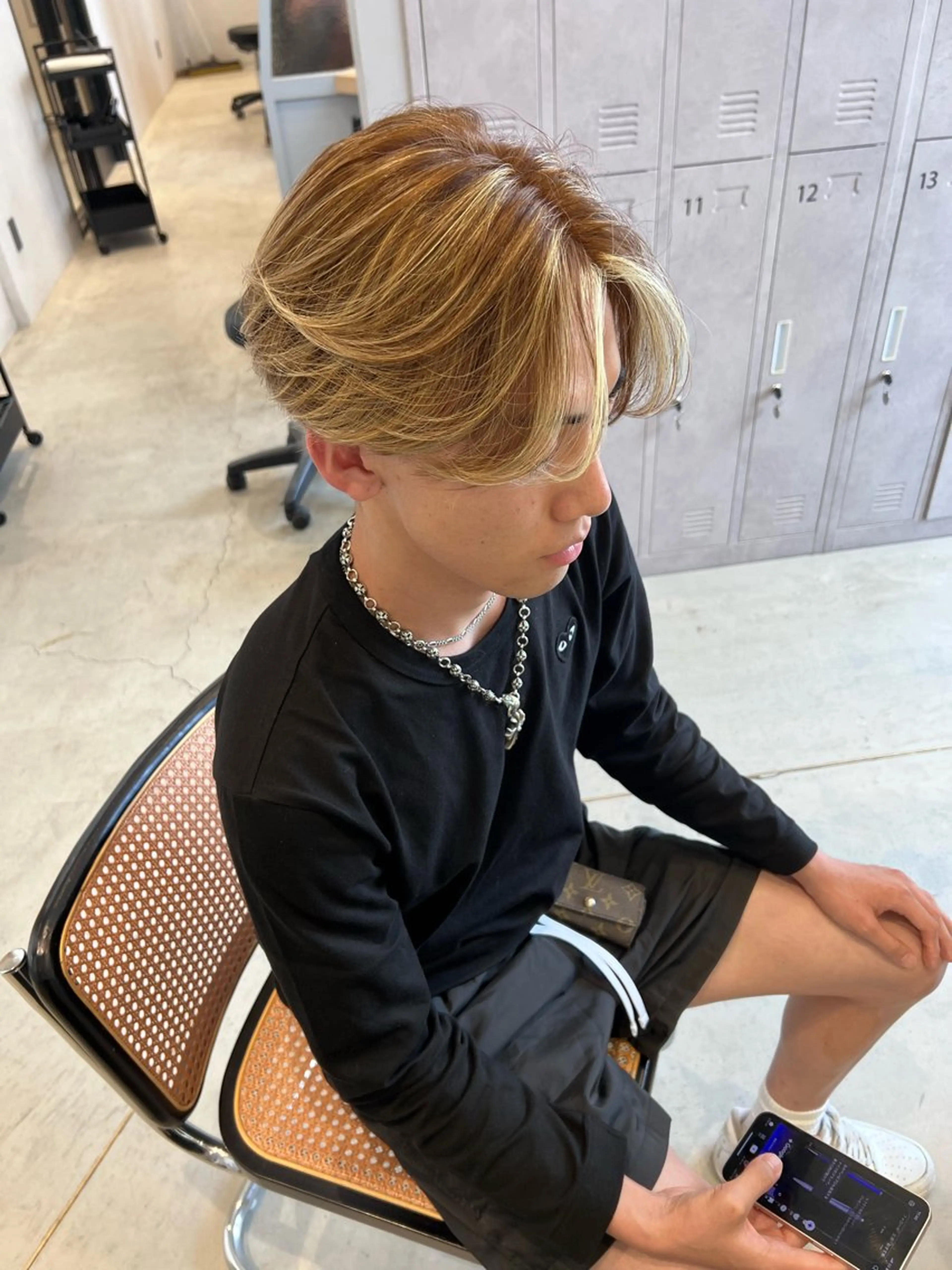 ショート メンズ カット ヘアカラー パーマ 🌿小川 大輔🌿のヘアスタイル