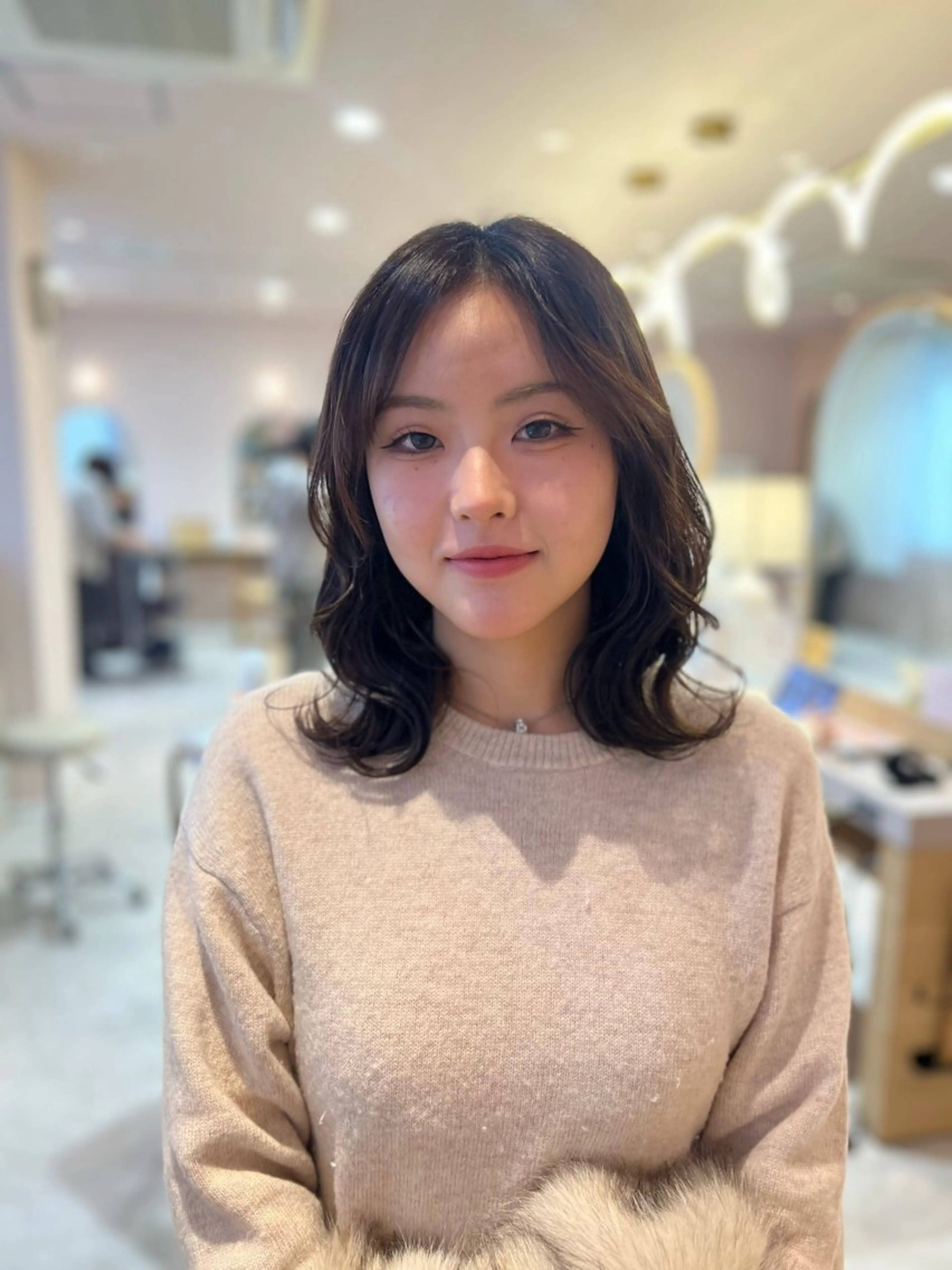 【期間限定人気メニュー!】うるツヤカラー⭐️⸝⸝꙳お仕上げ可愛く巻かせて頂きます☁️⸝⸝꙳の写真