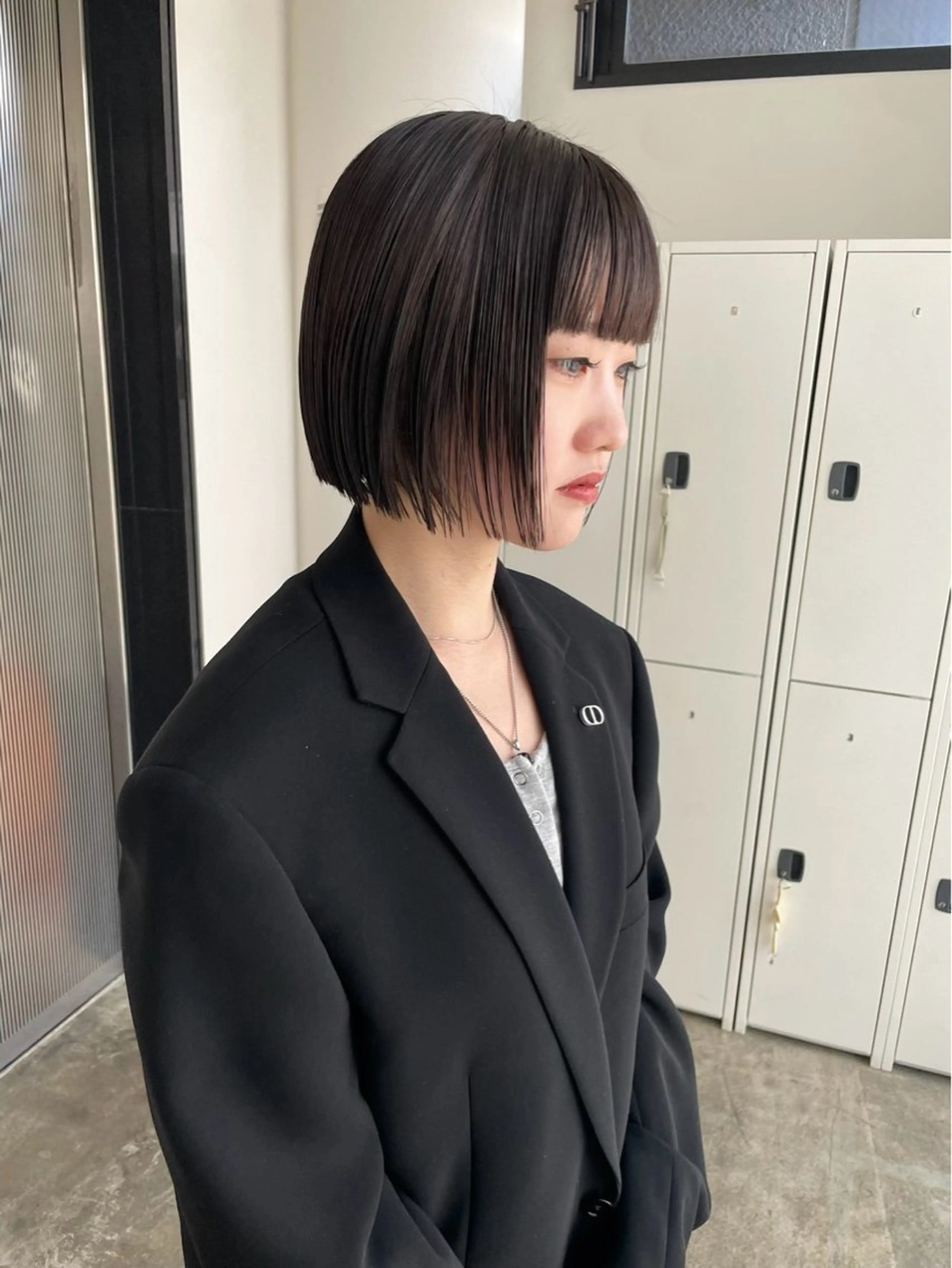 ショート ボブ H 梅田所属・藤本 泰 /ボブ カットモデル様募集中のヘアスタイル