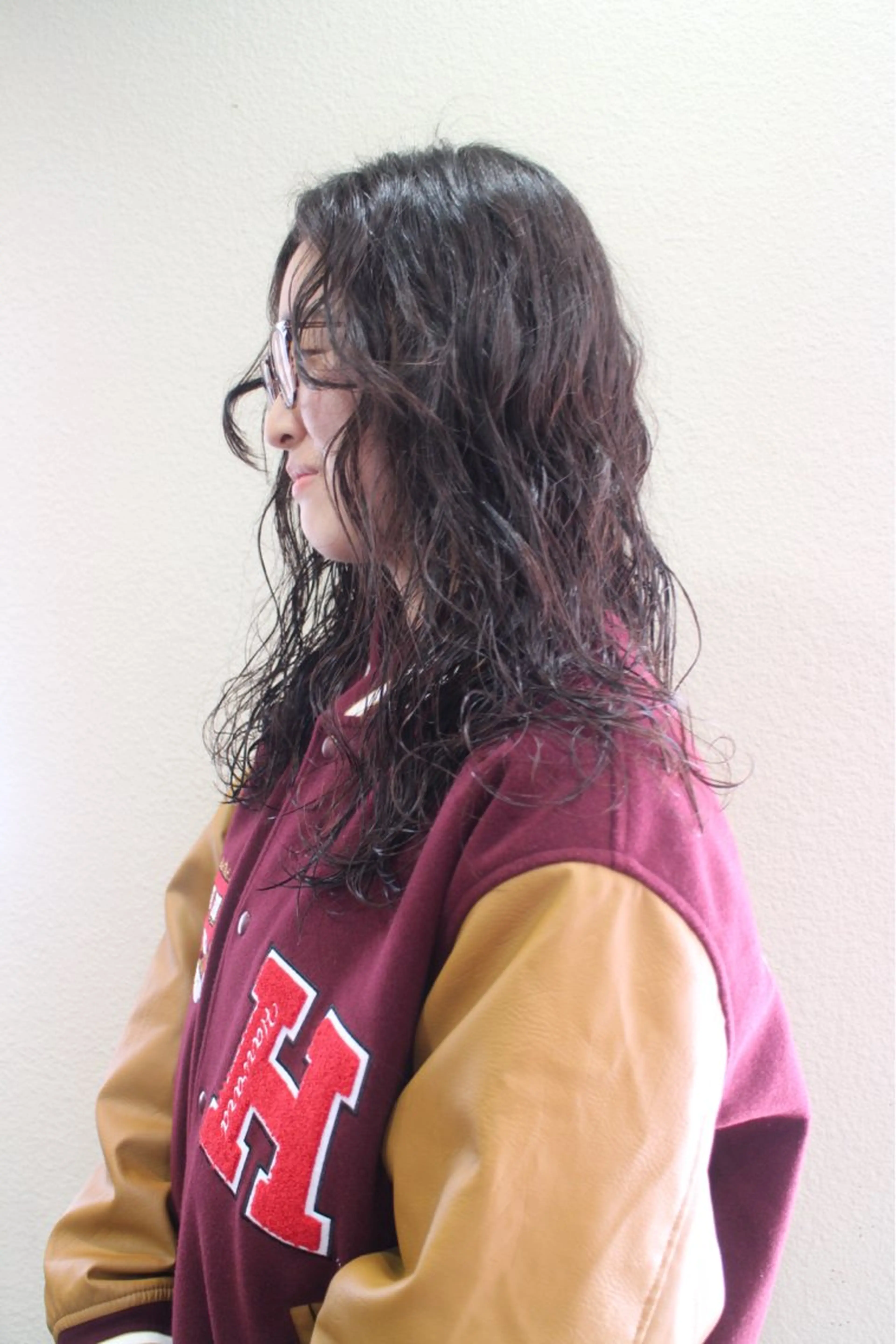 ロング パーマ カーリーパーマ/ 透明ｶﾗｰ/MIKUのヘアスタイル