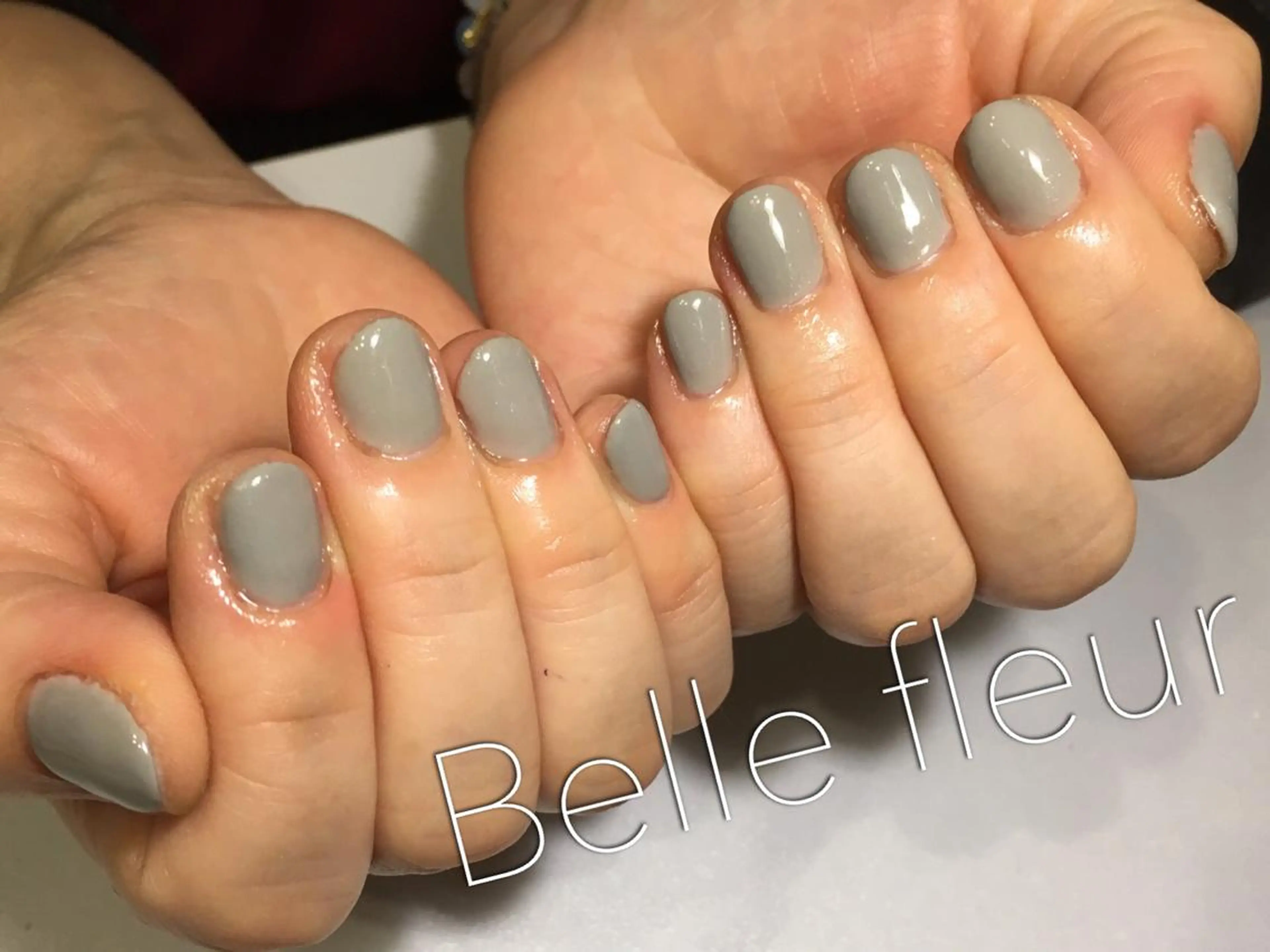 ショート ネイル Belle fleurのネイルデザイン