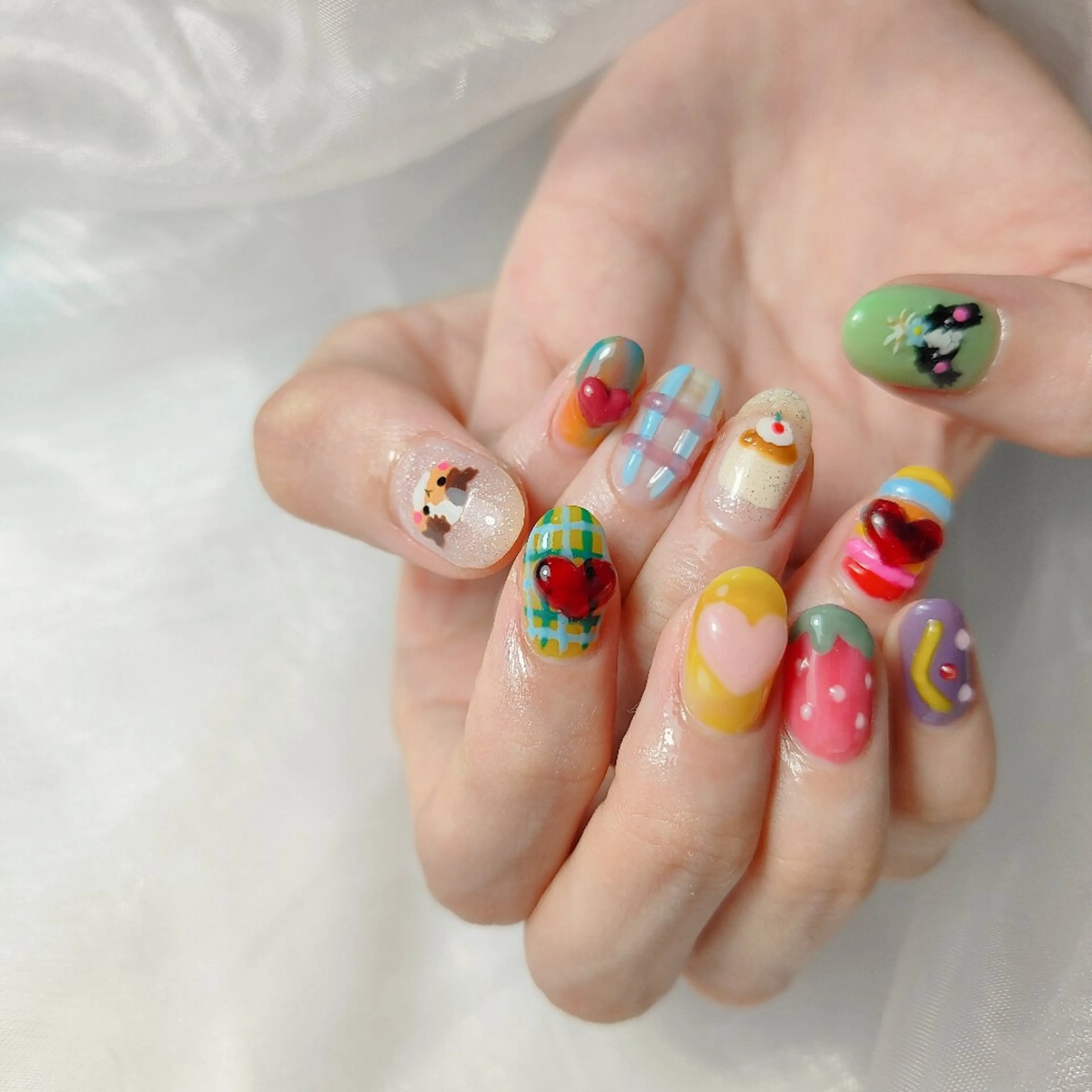 ネイル ハンドネイル CLEAR NAILのネイルデザイン