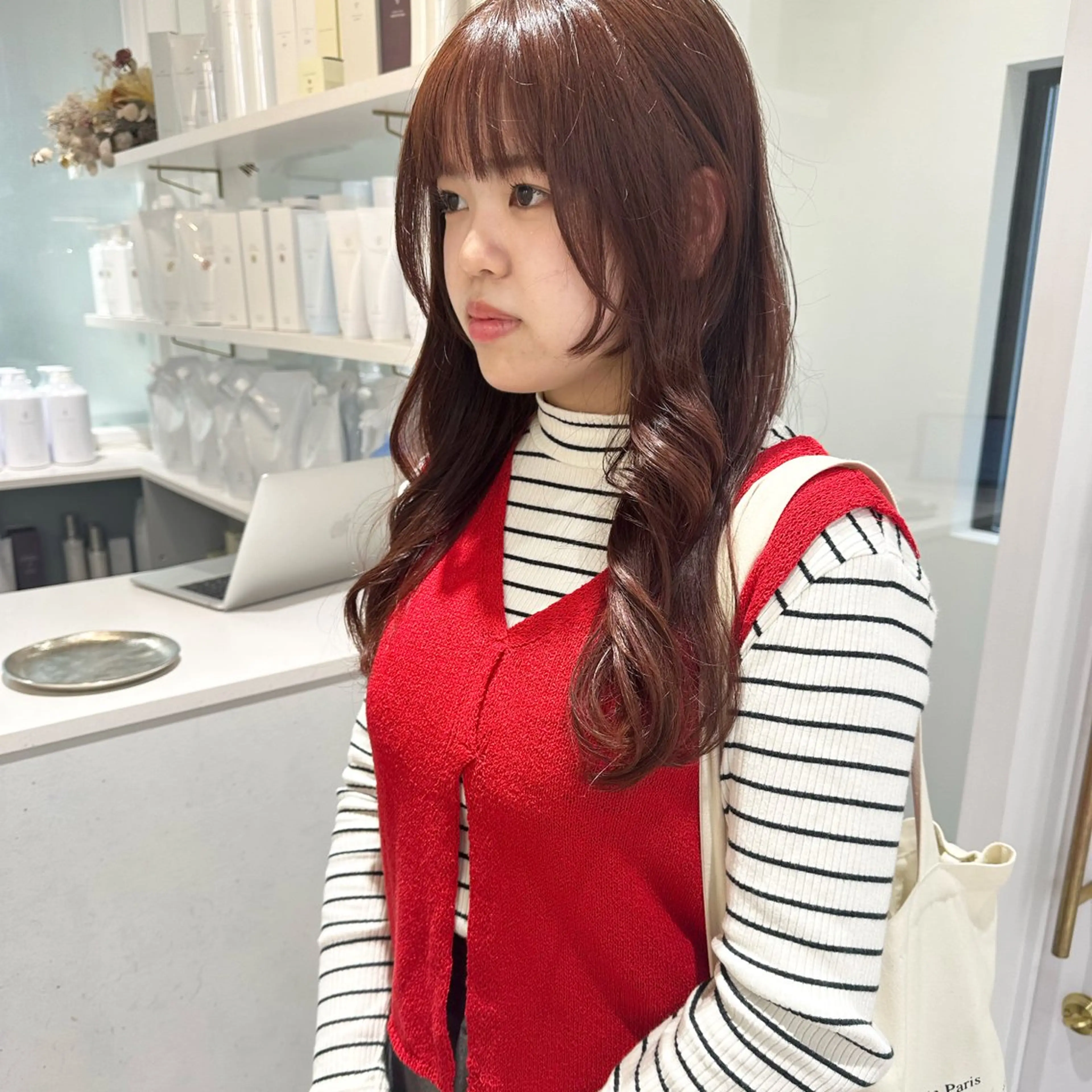 ロング カラー お洒落パーマ/ 艶カラー/michiのヘアスタイル