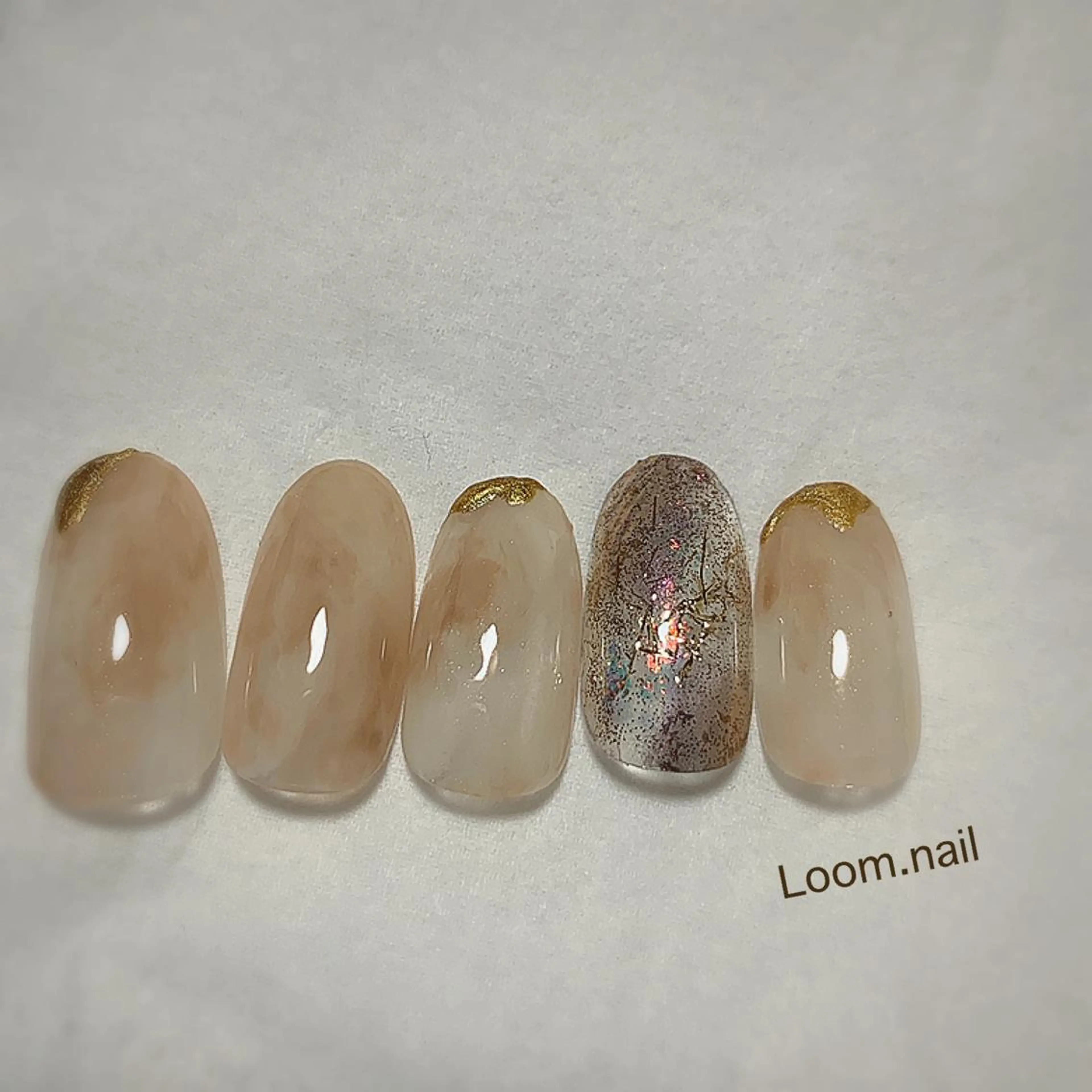 ネイル Loom所属・hrd manamiのネイルデザイン