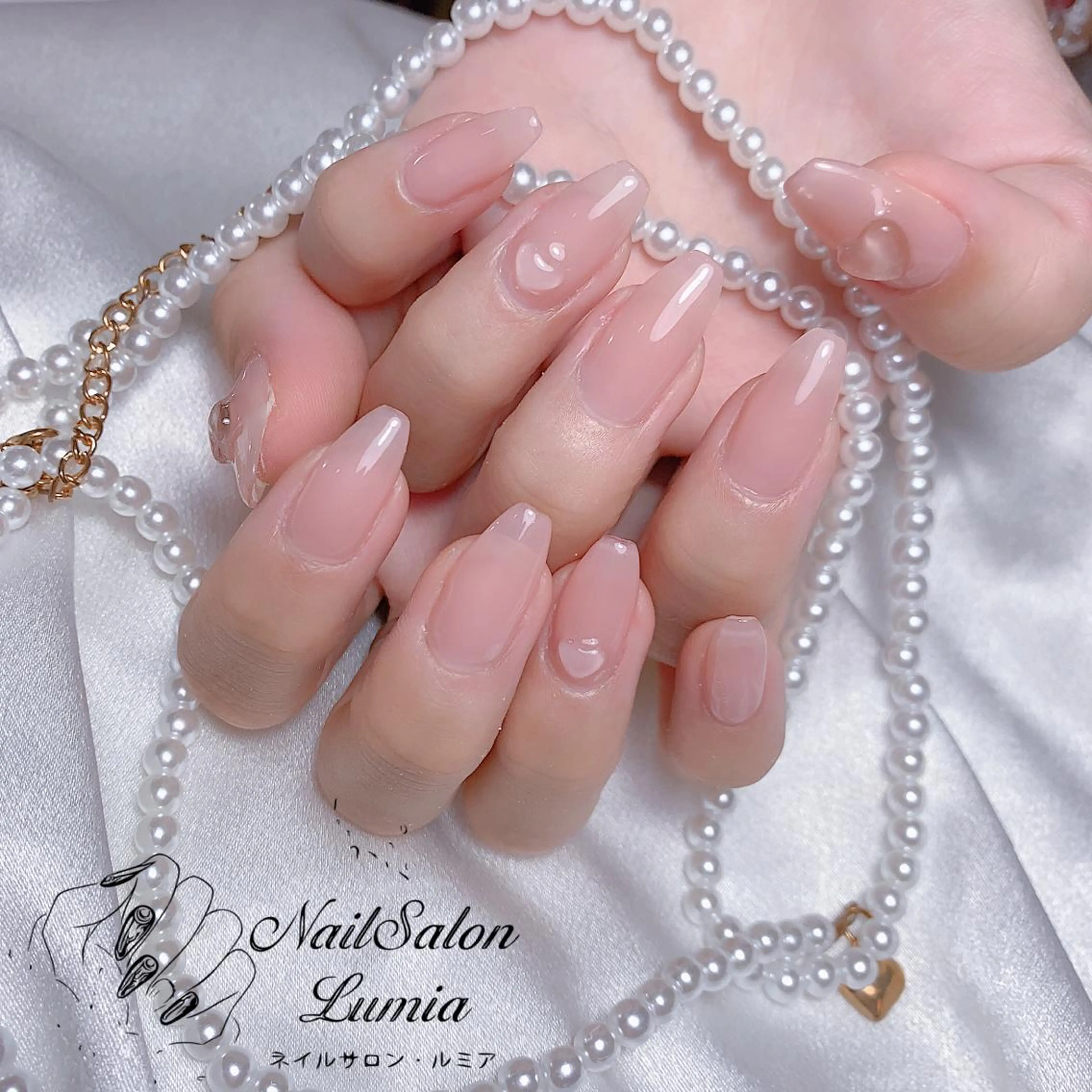 ネイル ハンドネイル ネイルサロン ルミア Lumia 店長のネイルデザイン