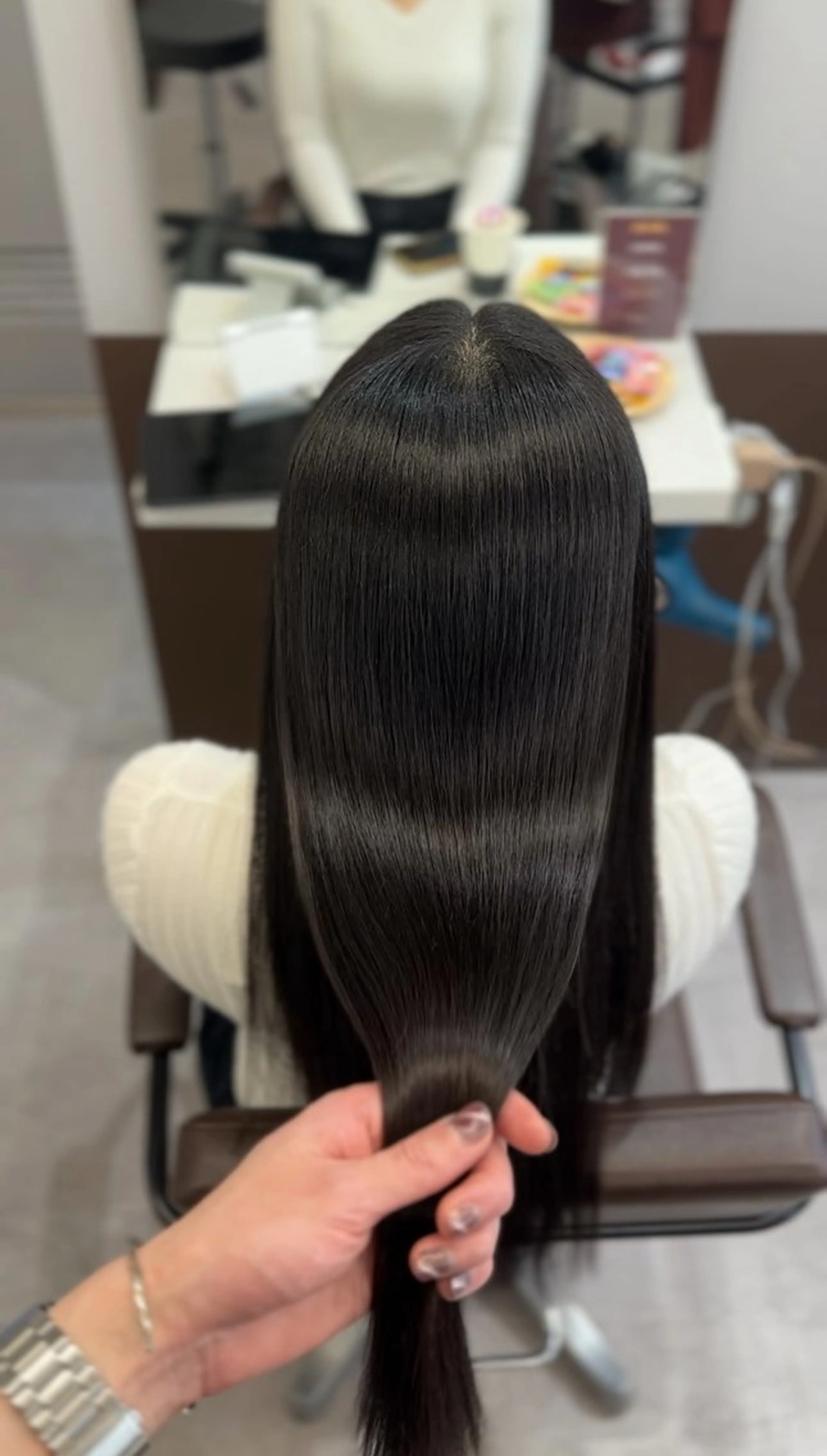 カット+ケアカラー+超音波クイックTRの写真