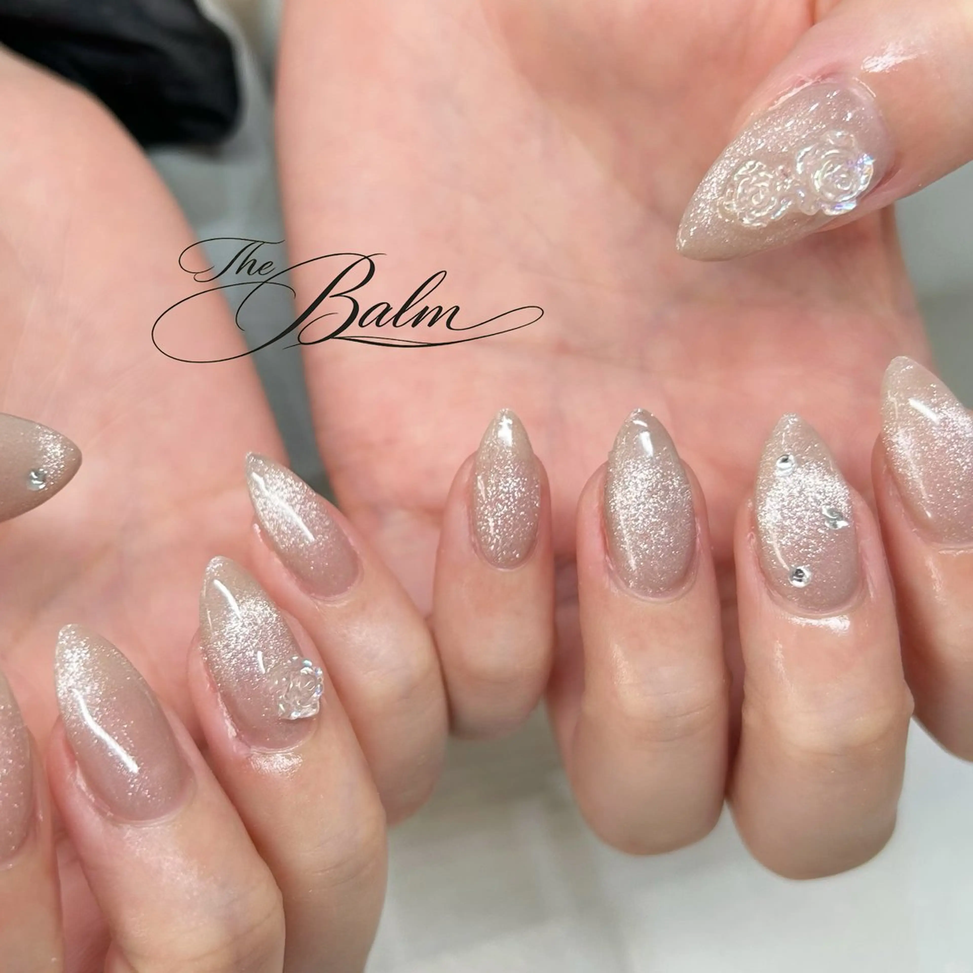 ネイル ハンドネイル THE BALM🤍 金宮のネイルデザイン