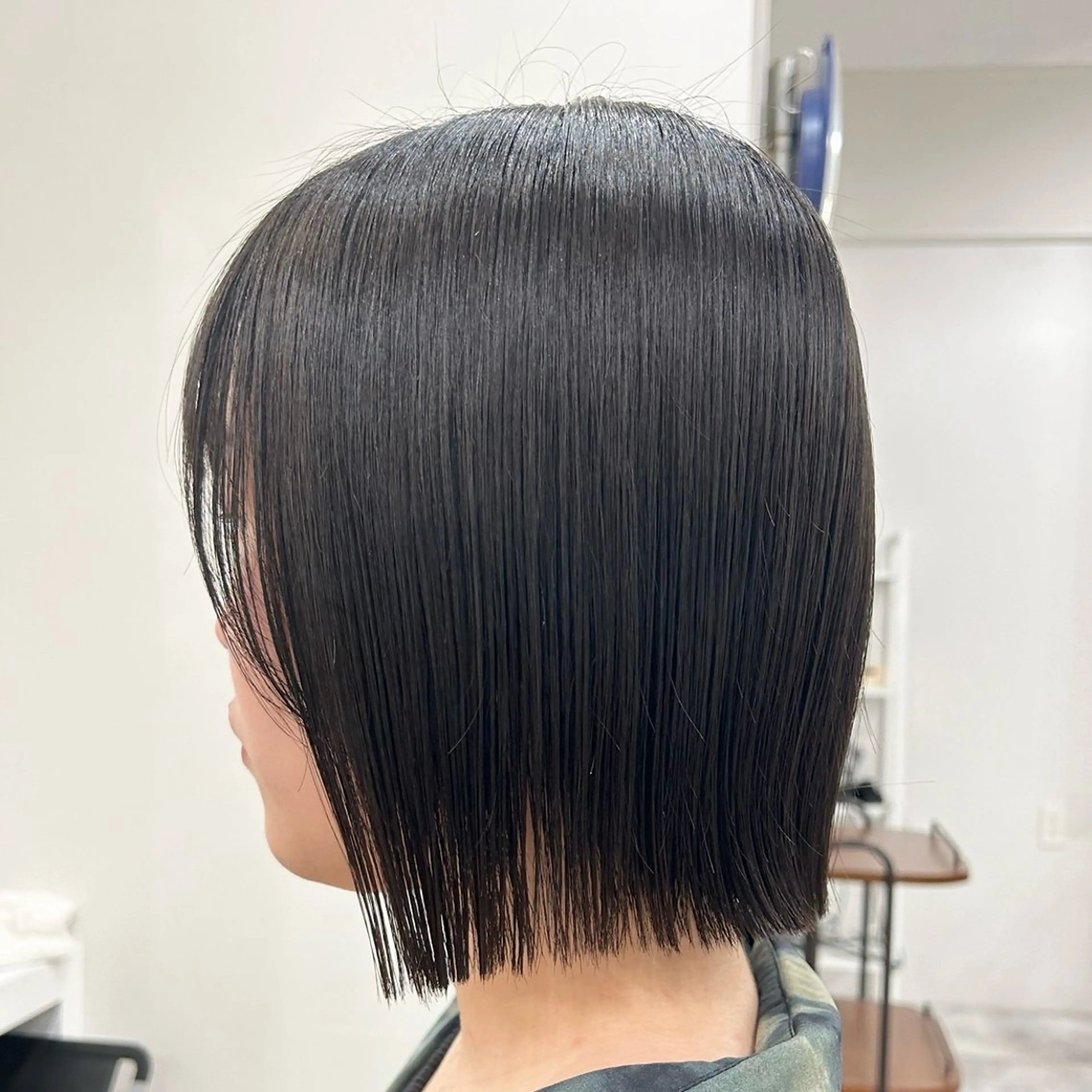 ショート カラー 切りっぱなしボブ ボブ 顔まわりカット/ボブ /🧁とーこ🧁のヘアスタイル