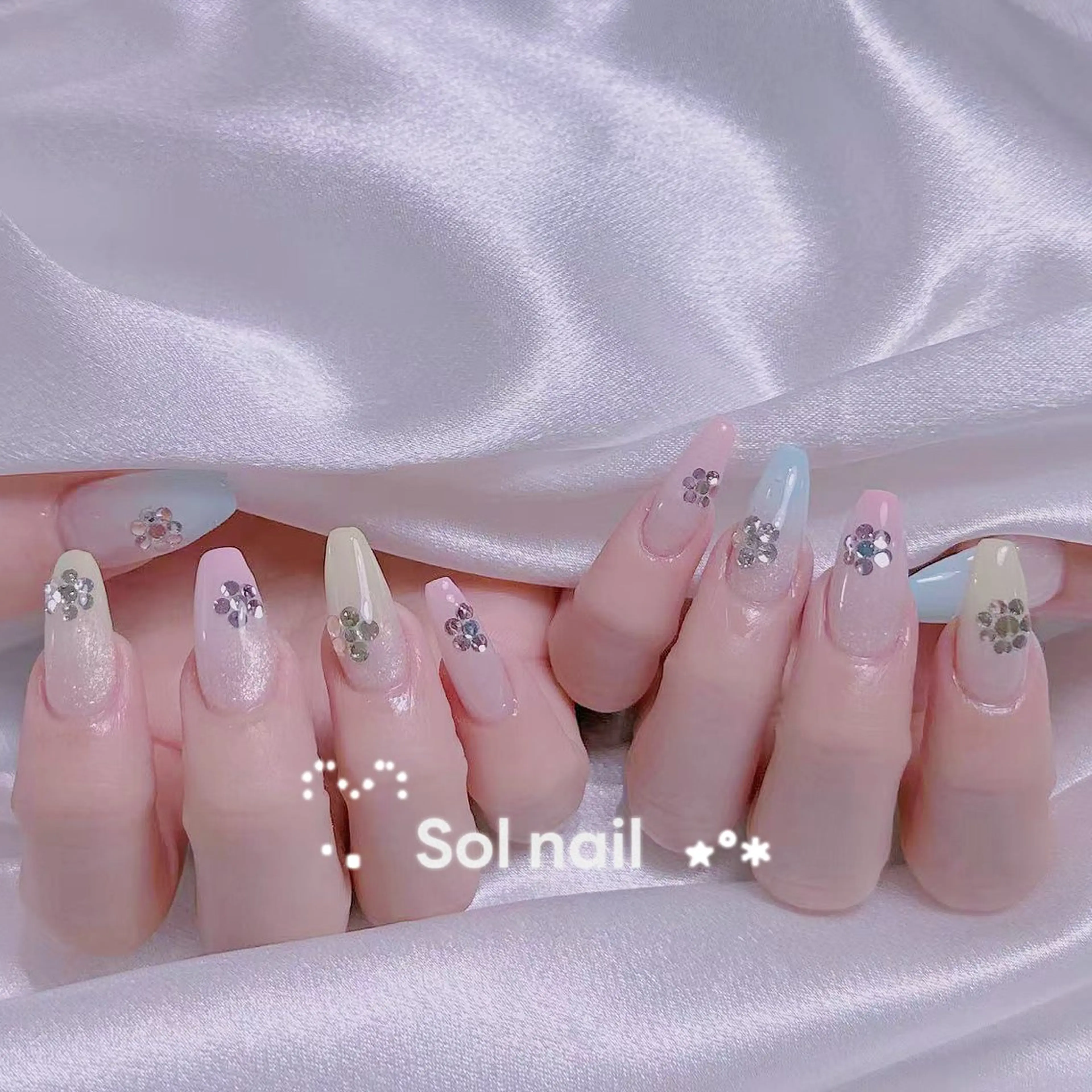 ネイル ハンドネイル 長さだし専門店 M2 rikaのネイルデザイン