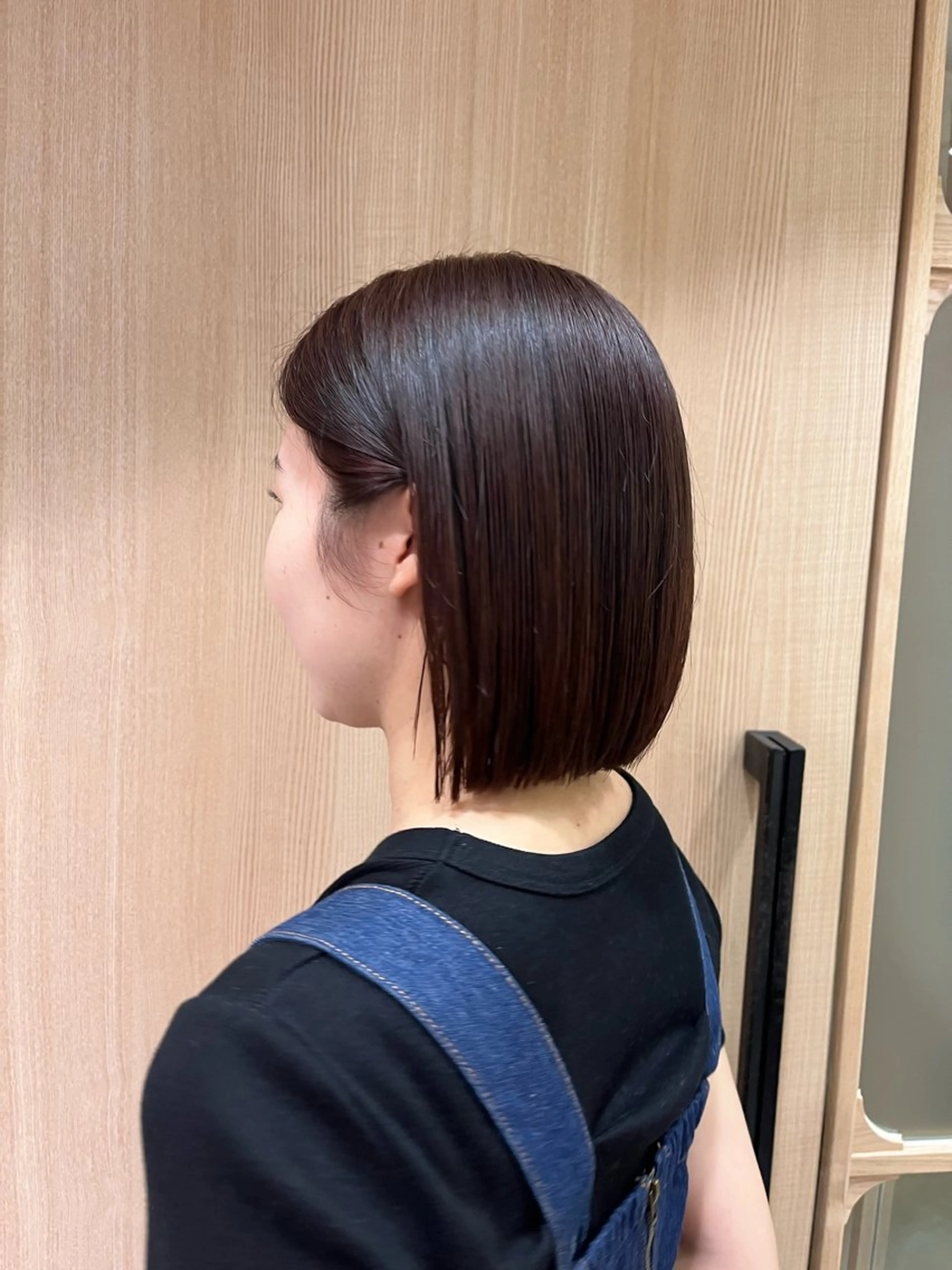 ミディアム 北野 未優香のヘアスタイル