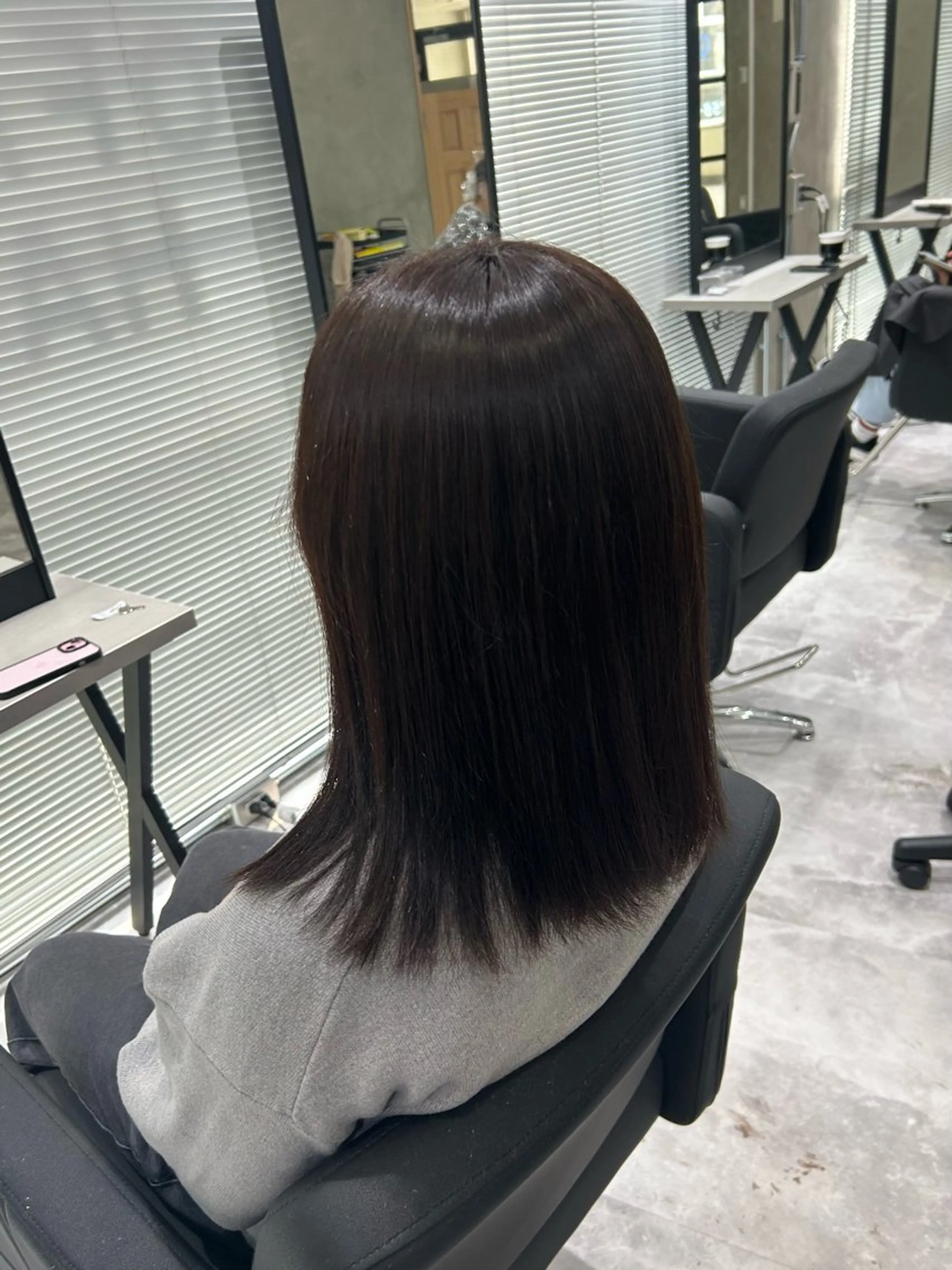 カラー ブラウンカラー ワカナ モデル募集中🎀🫧のヘアスタイル