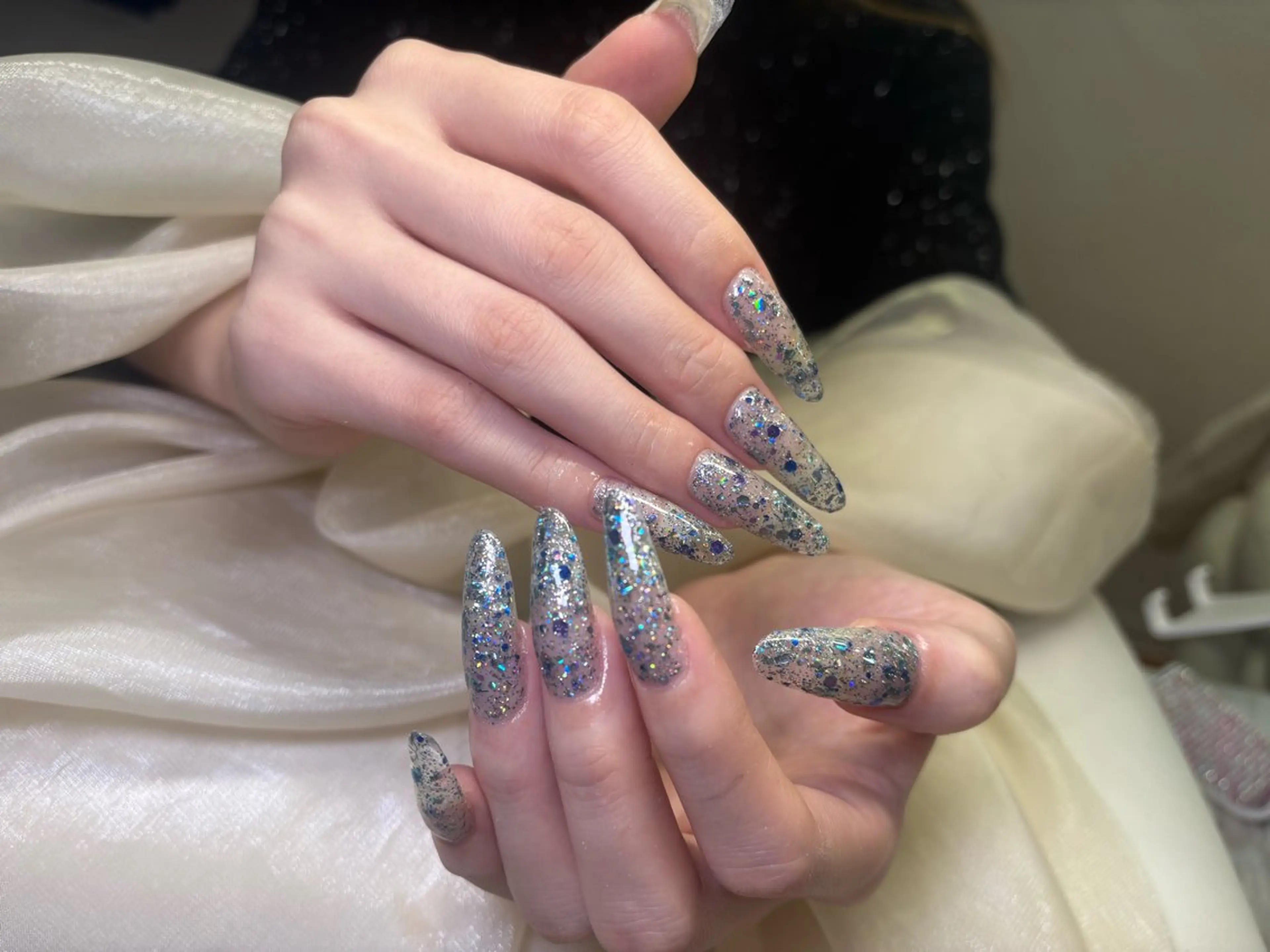 ［ハンド］10本長さ出し🧡ワンカラーorラメグラ🧡オフ無しの写真