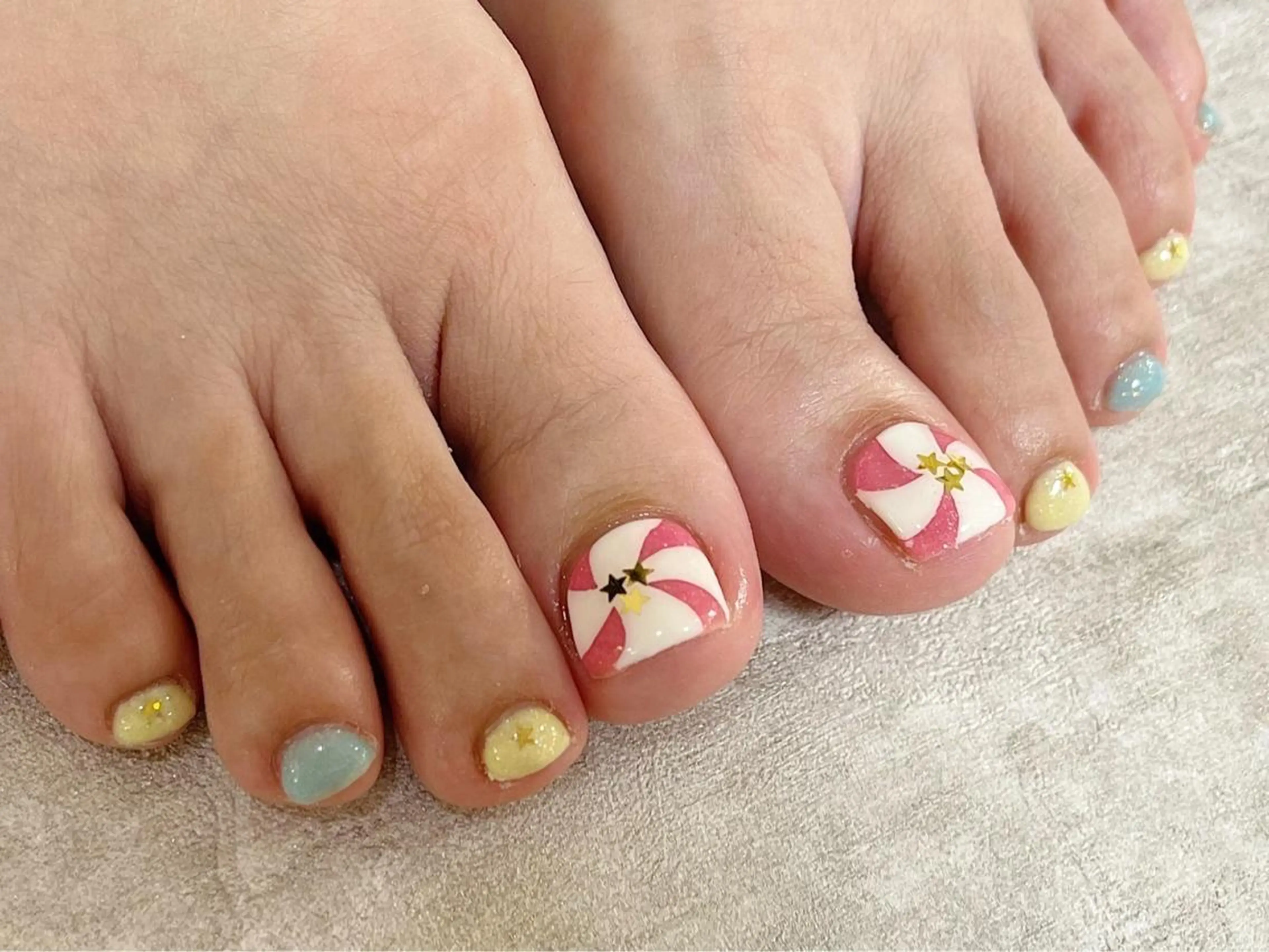 ネイル フットネイル Nice Me Nail   salon所属・韓 玲のネイルデザイン