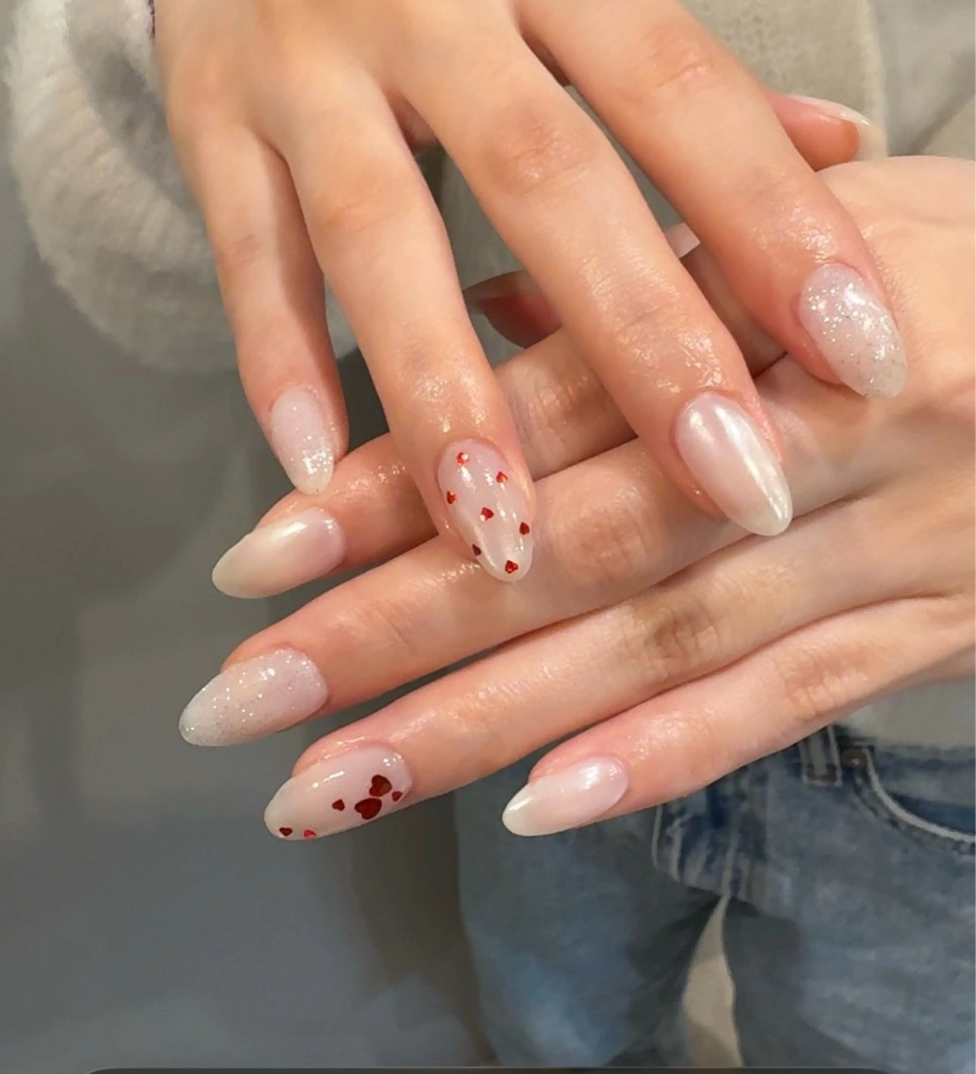 ネイル バレンタイン nail  LATTE所属・nail Latteのネイルデザイン