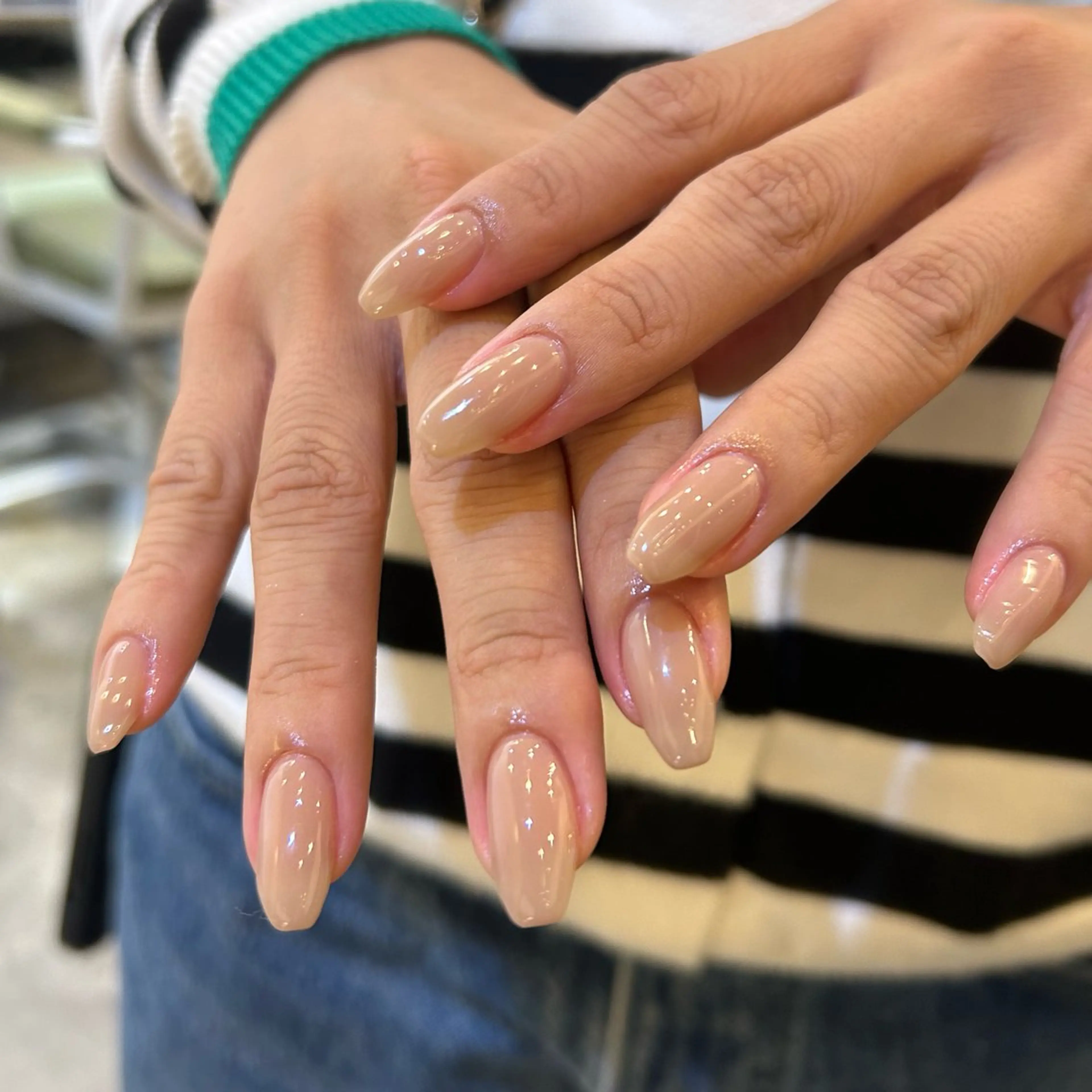 ネイル ワンカラーネイル Yumi 広尾|恵比寿ネイルのネイルデザイン