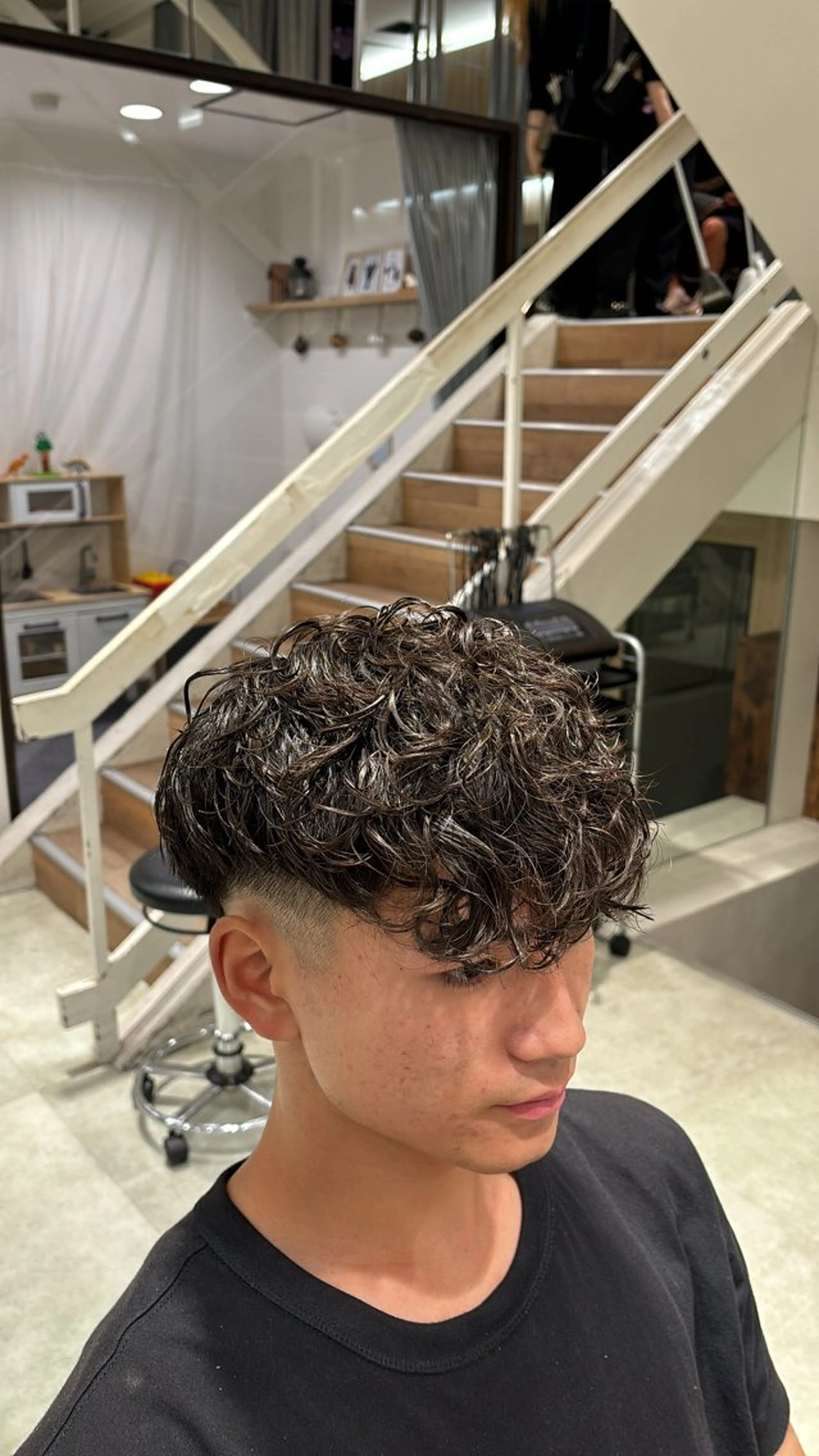 パーマ メンズ カット パーマ メンズカット/パーマ / ryo🐉のヘアスタイル