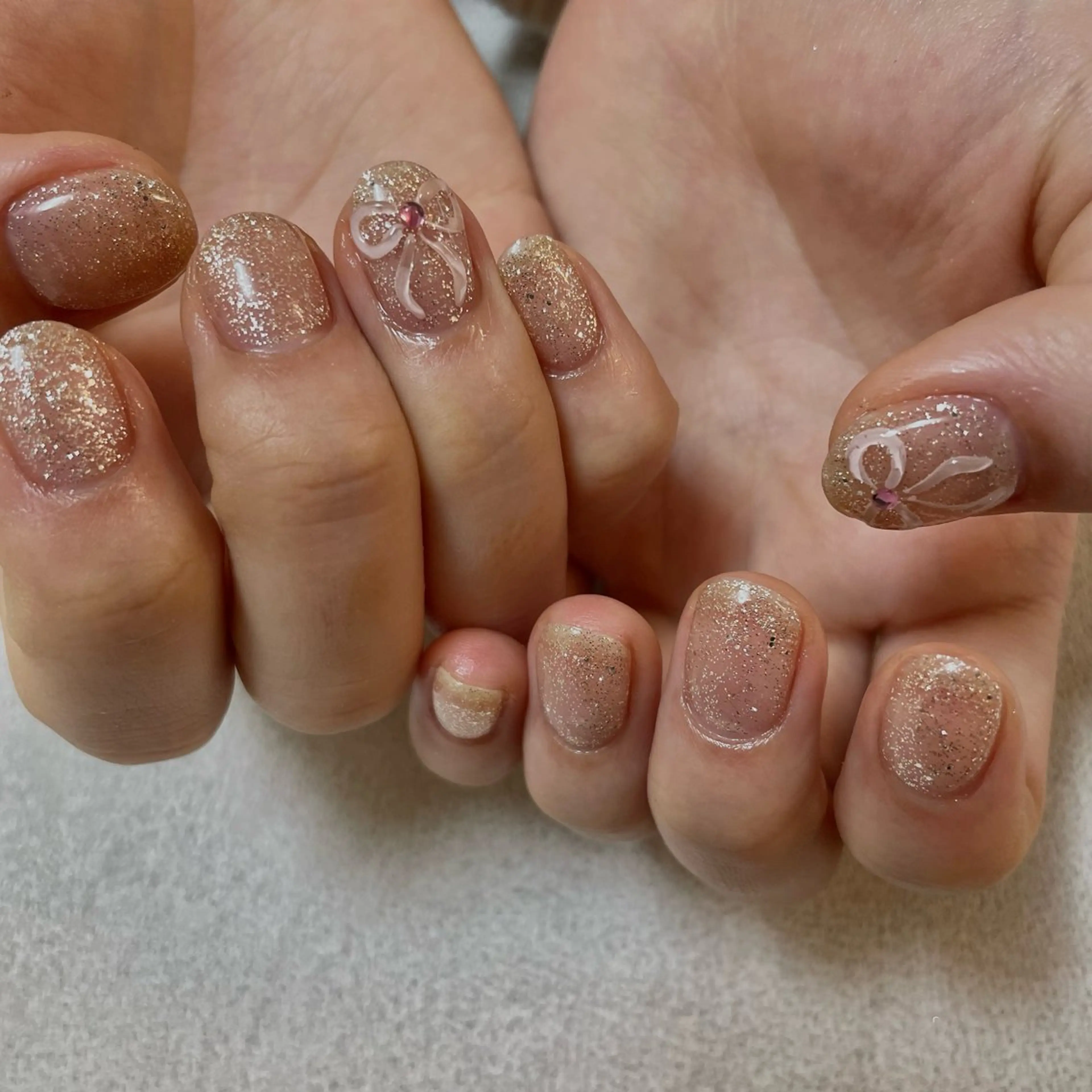 ネイル ハンドネイル カメレオン京橋🌻 草葉由佳のネイルデザイン