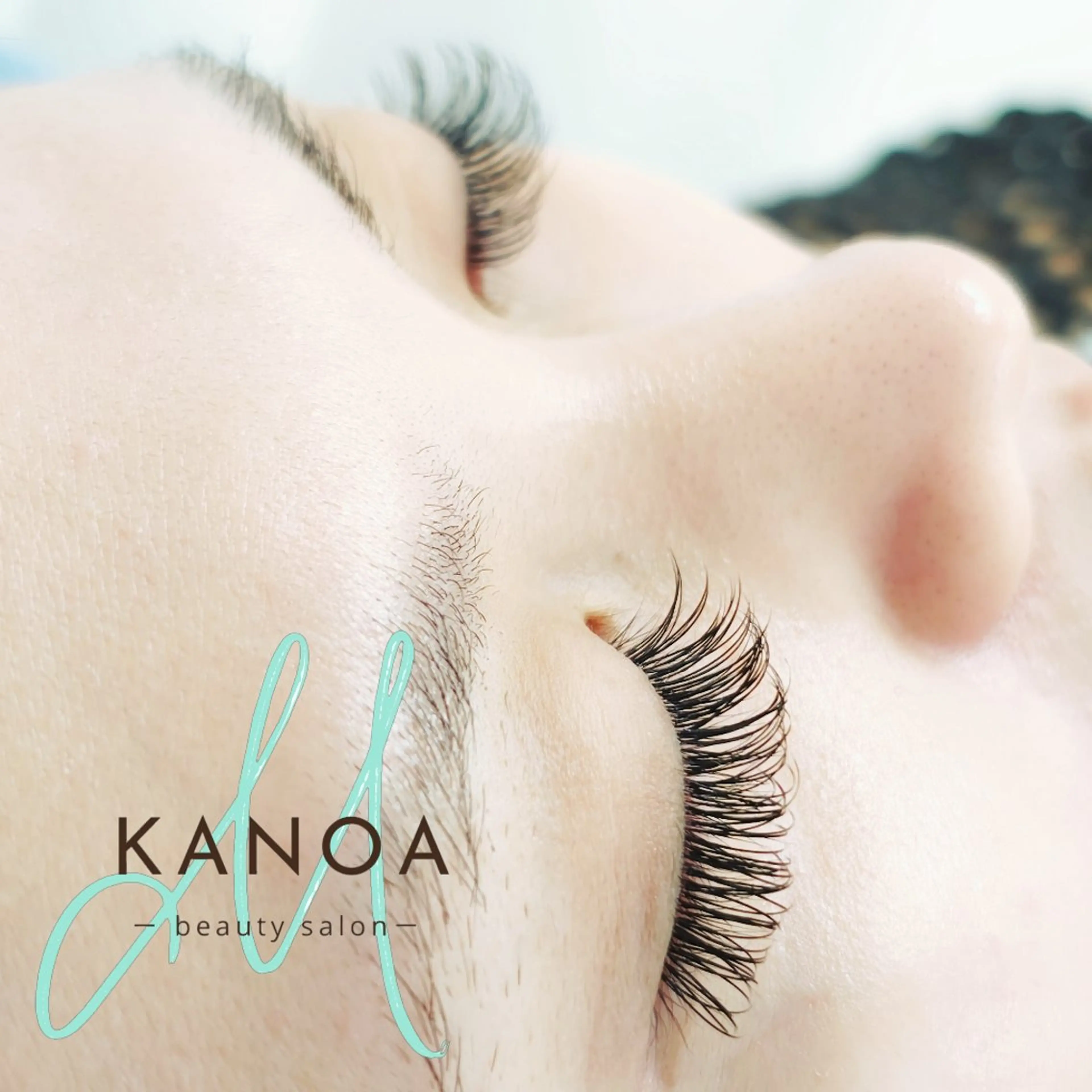 マツエク・マツパ フラットラッシュ KANOA:) miyuのマツエク・マツパデザイン