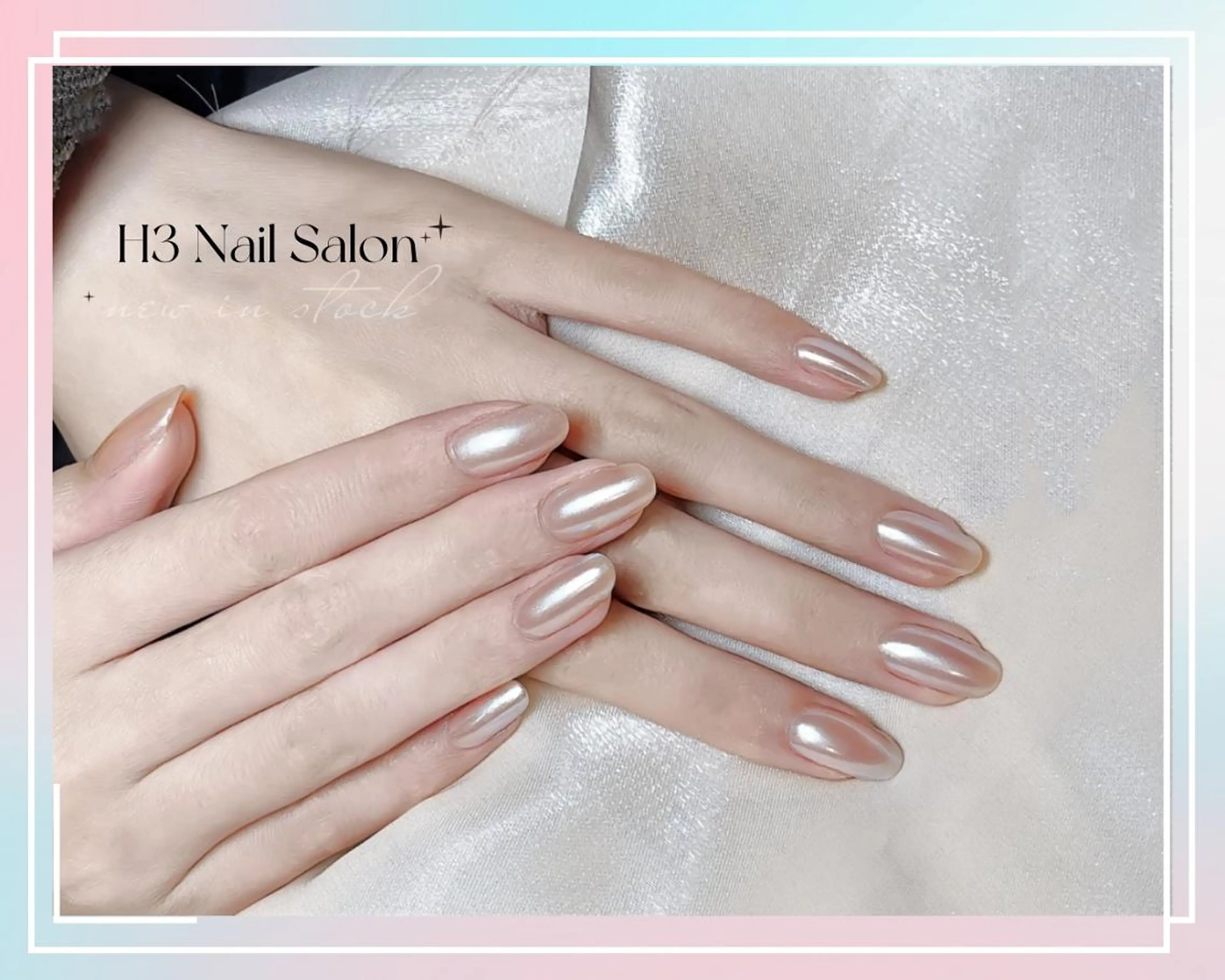 ミディアム H3 ネイル サロンのネイルデザイン