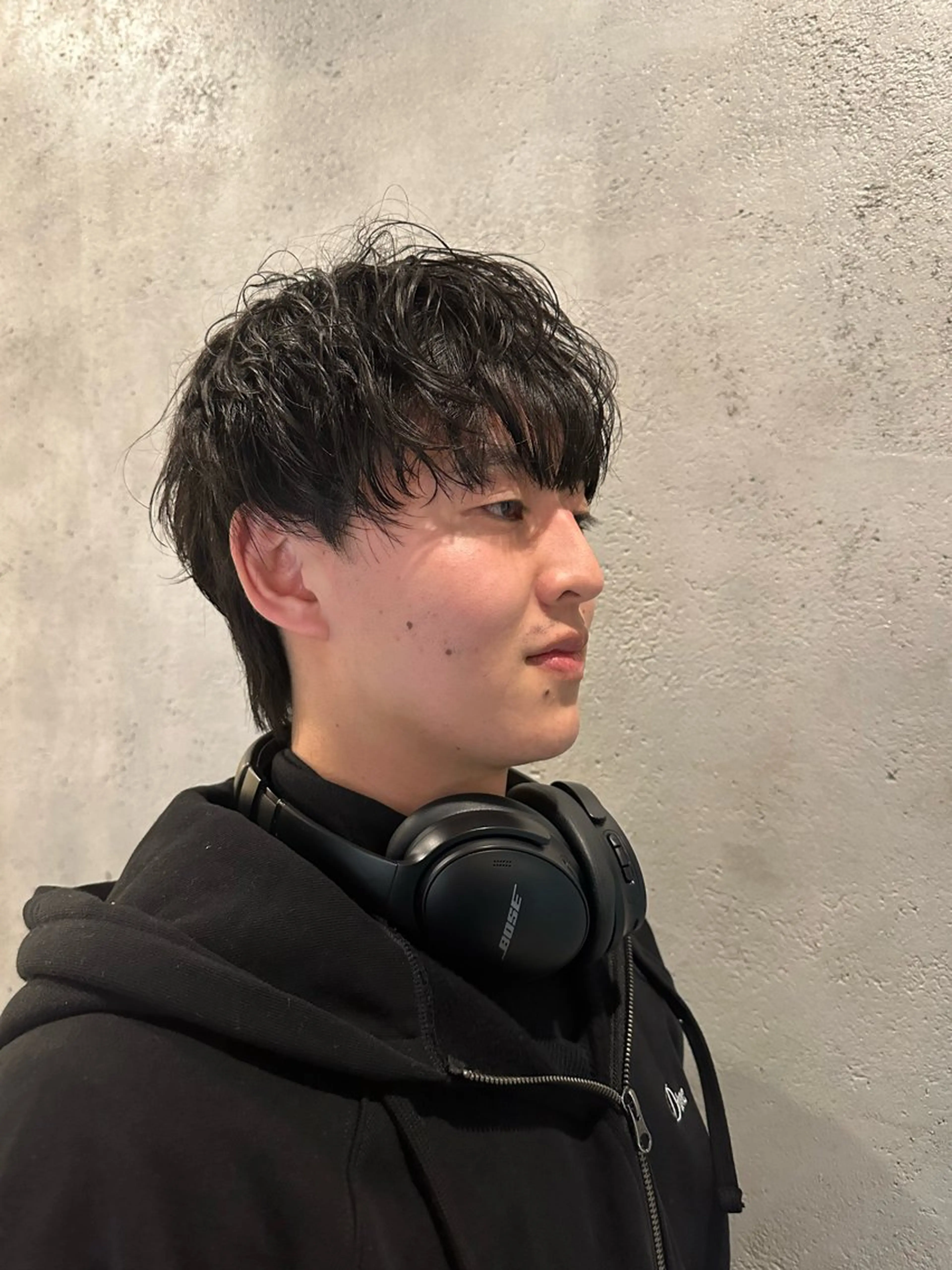 メンズ メンズパーマ カット パーマ 溜 一太のヘアスタイル