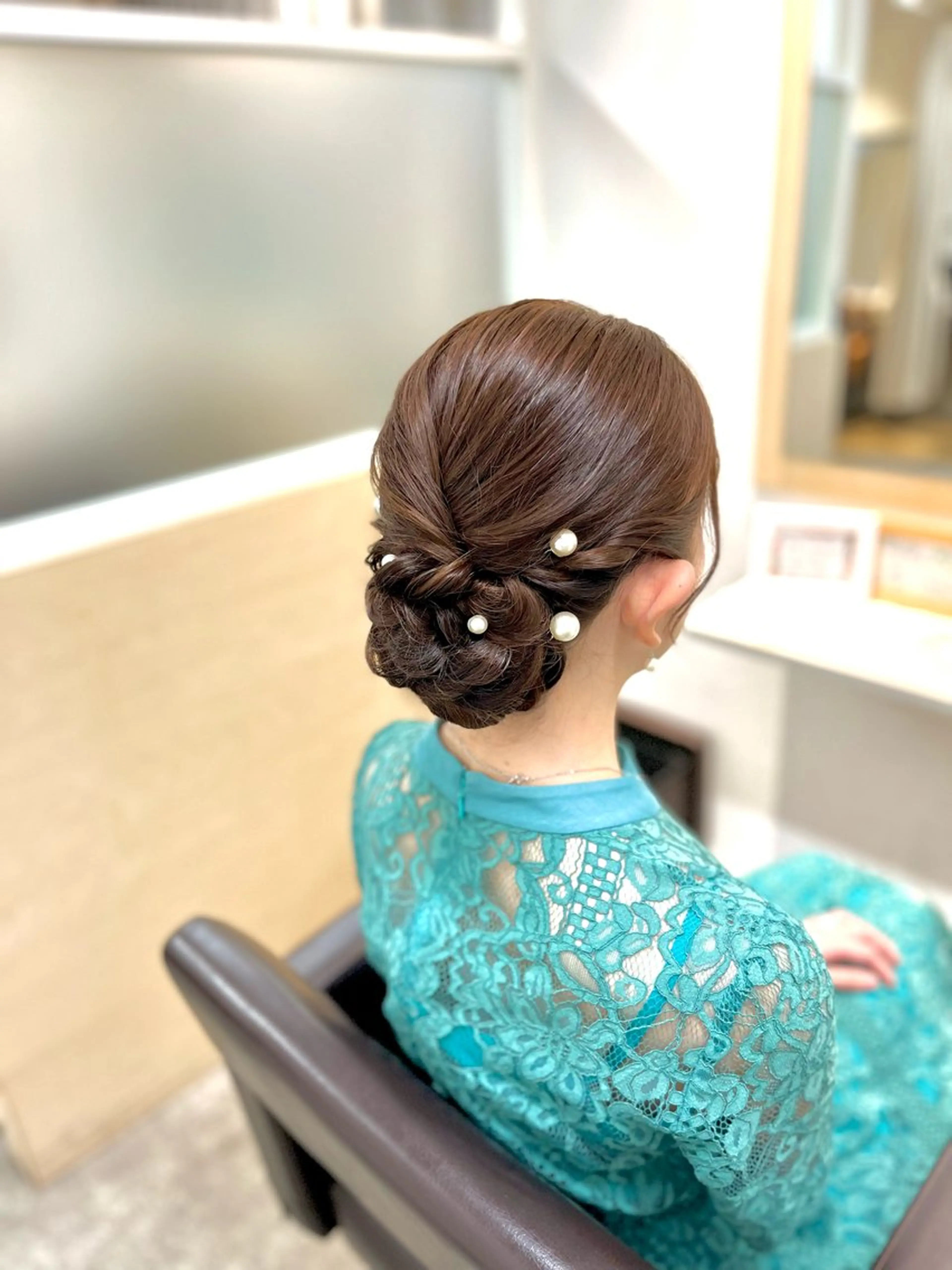 ヘアアレンジ 似合わせヘアメイク 💐オダギリチアキのヘアスタイル