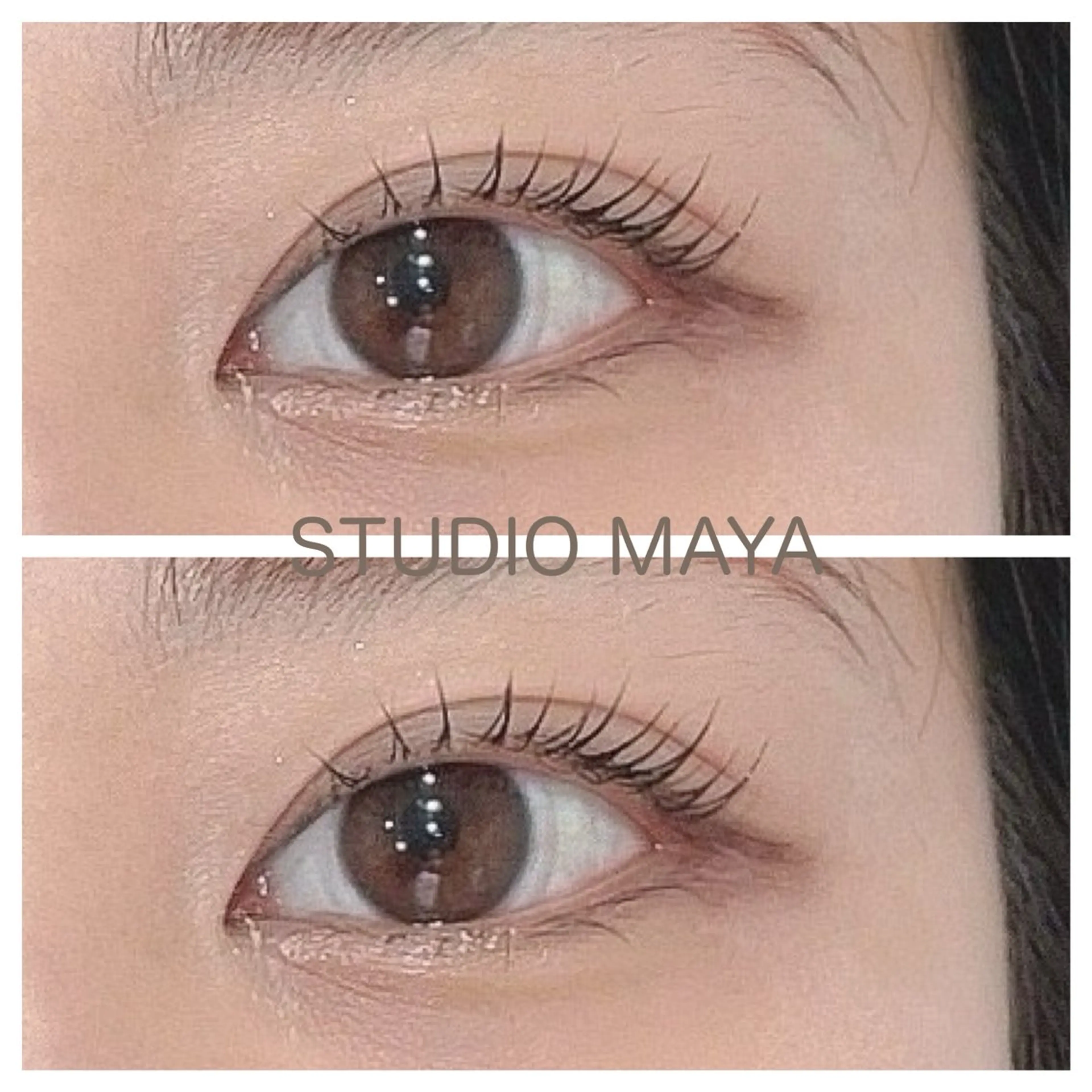 マツエク・マツパ ケラチンラッシュリフト 一重×まつ毛パーマ マツパ STUDIO MAYAのマツエク・マツパデザイン