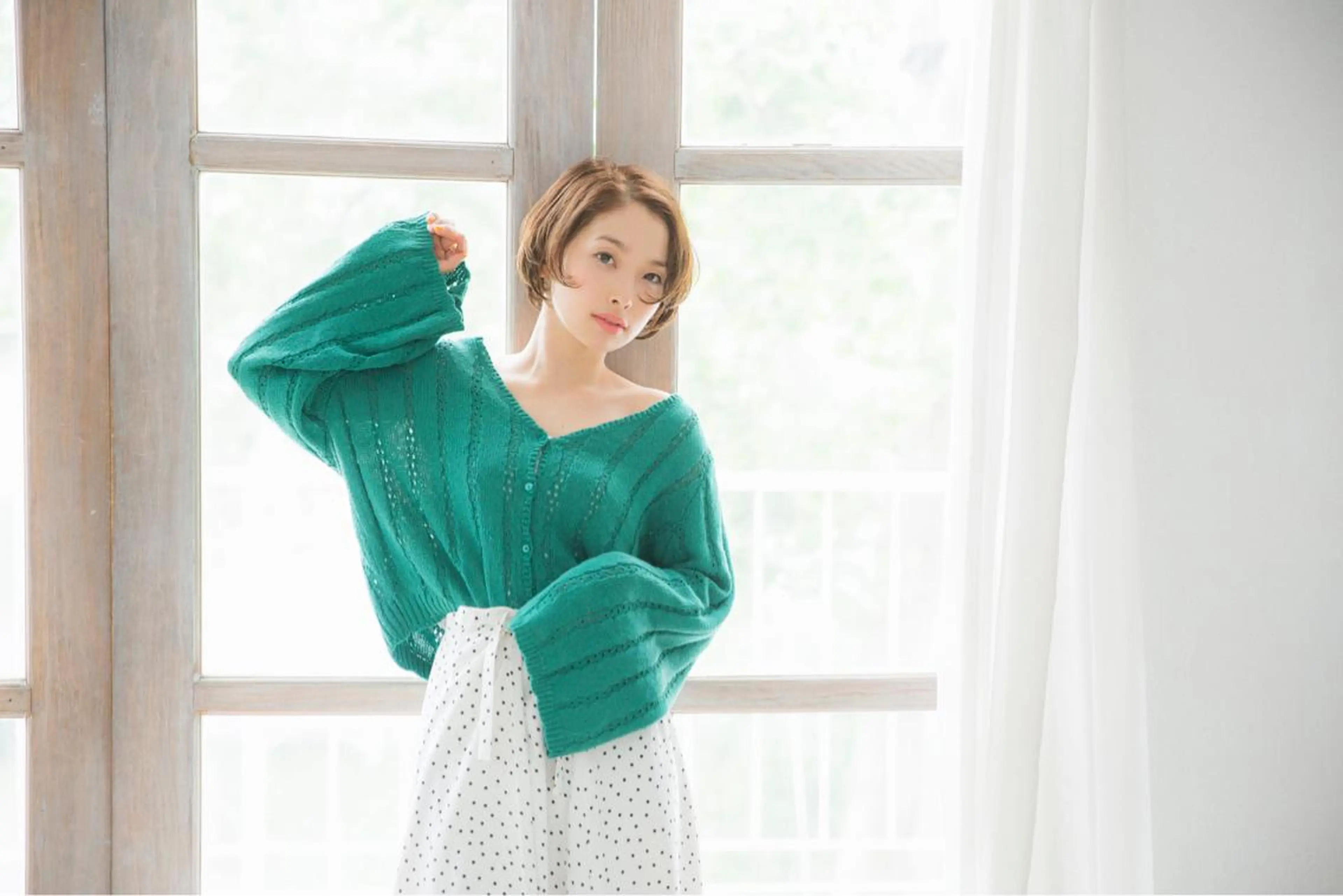 ショート ボブ カット トリートメント 所渉/韓国レイヤー /ウルフカットのヘアスタイル