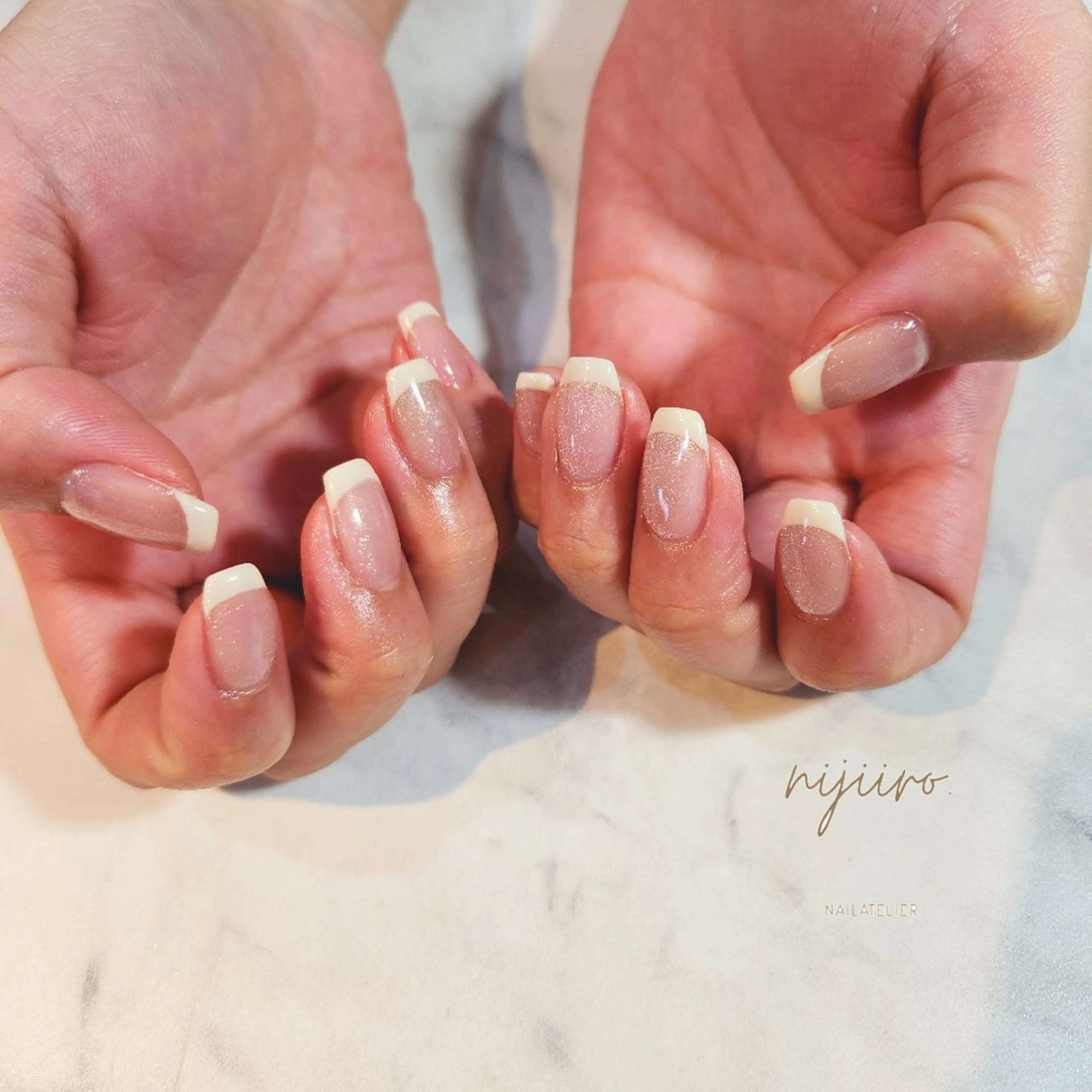 ネイル ハンドネイル nailatelier nijiiro.所属・nijiiro🌈 サトウのネイルデザイン
