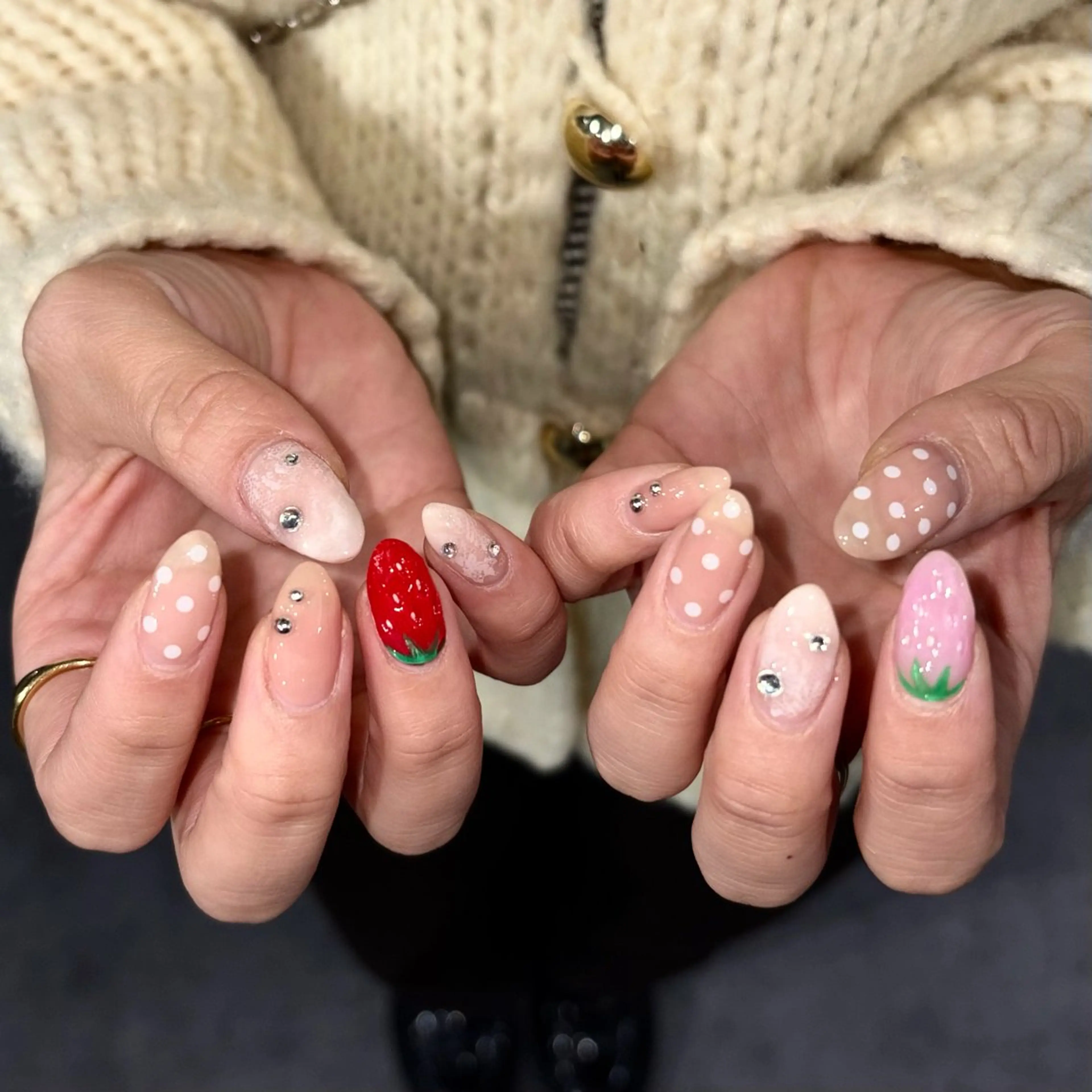 【オフ無し】デザイン10本アートの写真