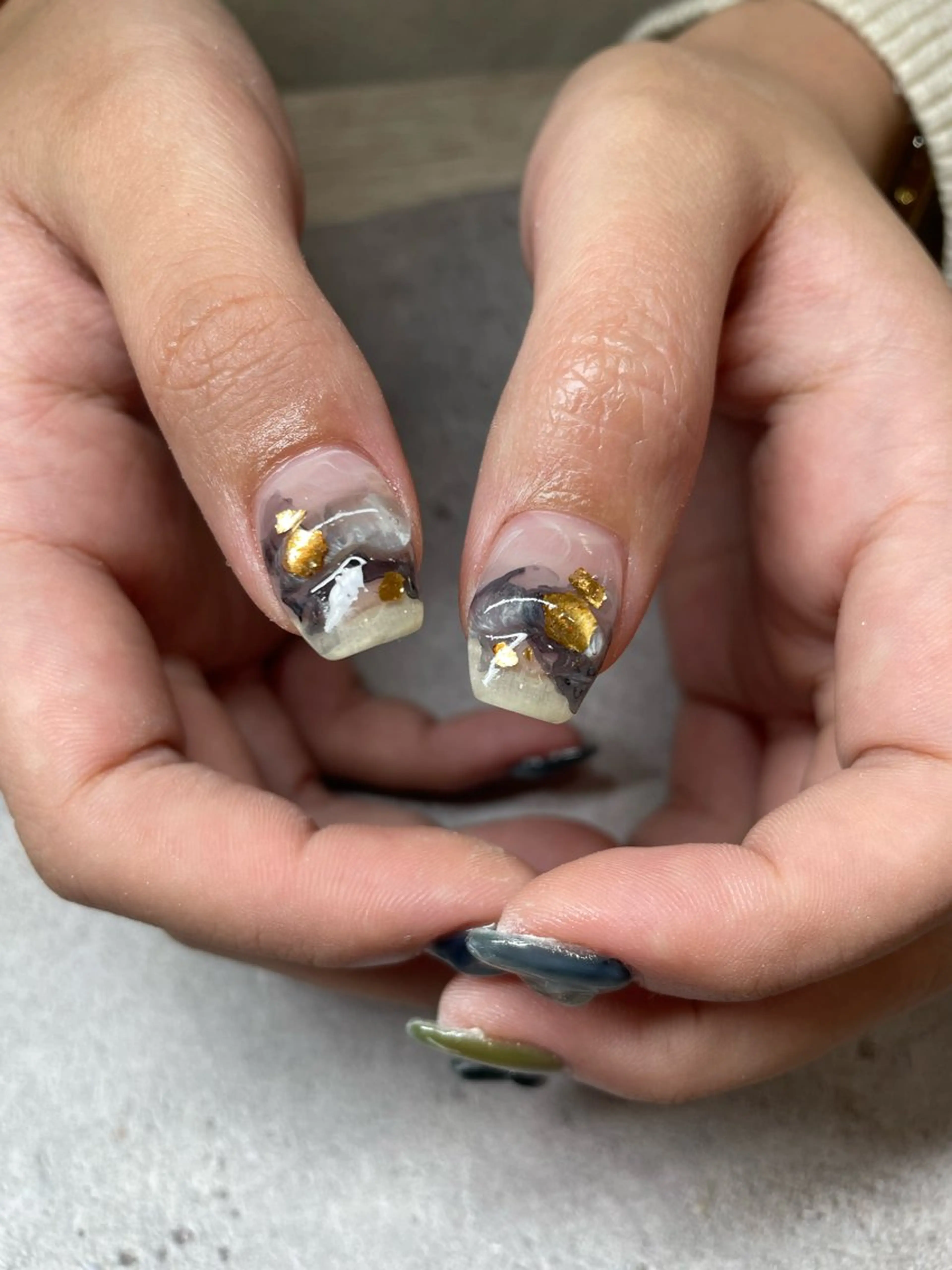 ネイル ハンドネイル フットネイル 🌕akuri🌖 nuance/専門のネイルデザイン