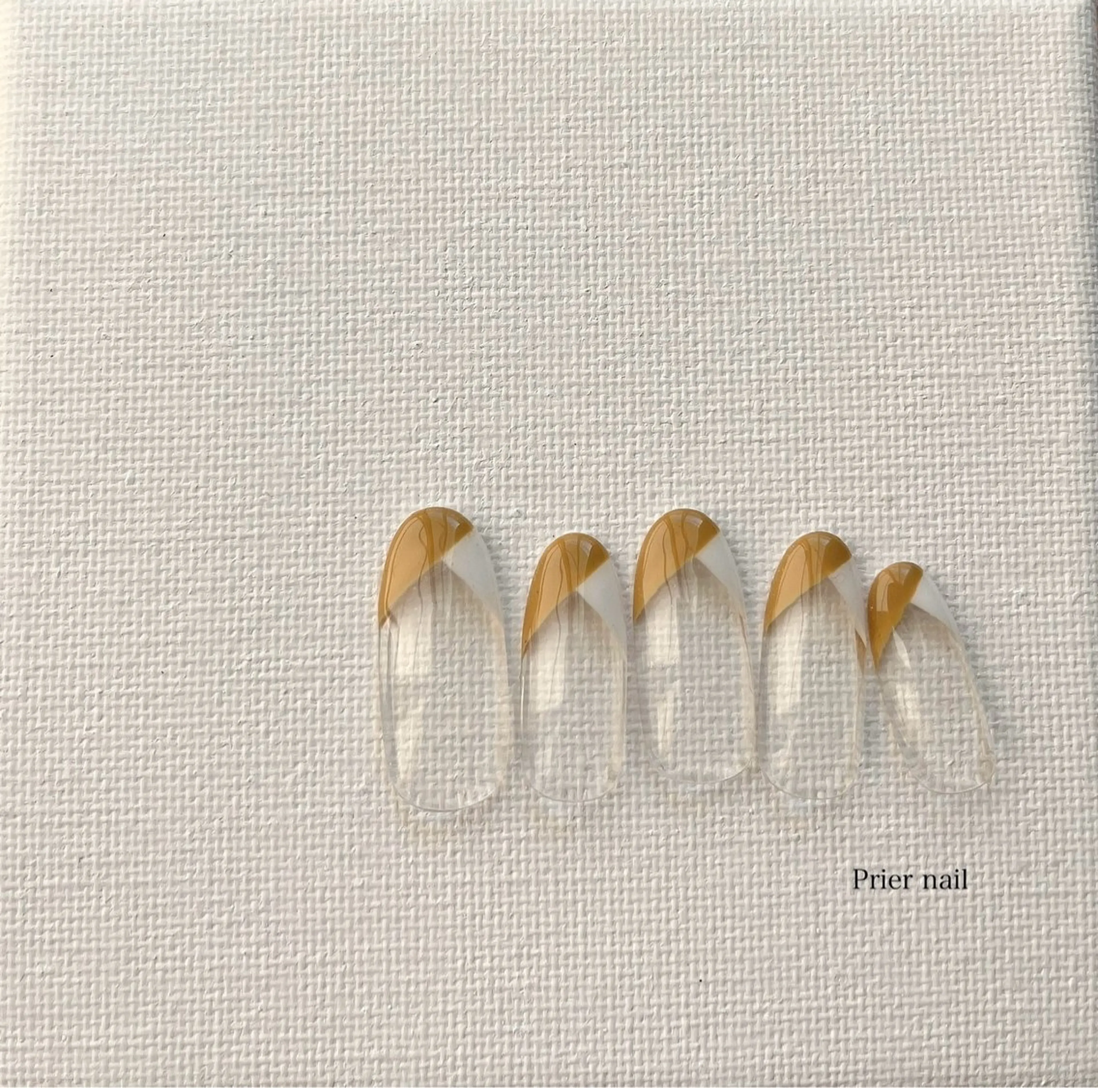 ネイル アートネイル フレンチネイル Prier×Kew hair所属・Prier nailのネイルデザイン