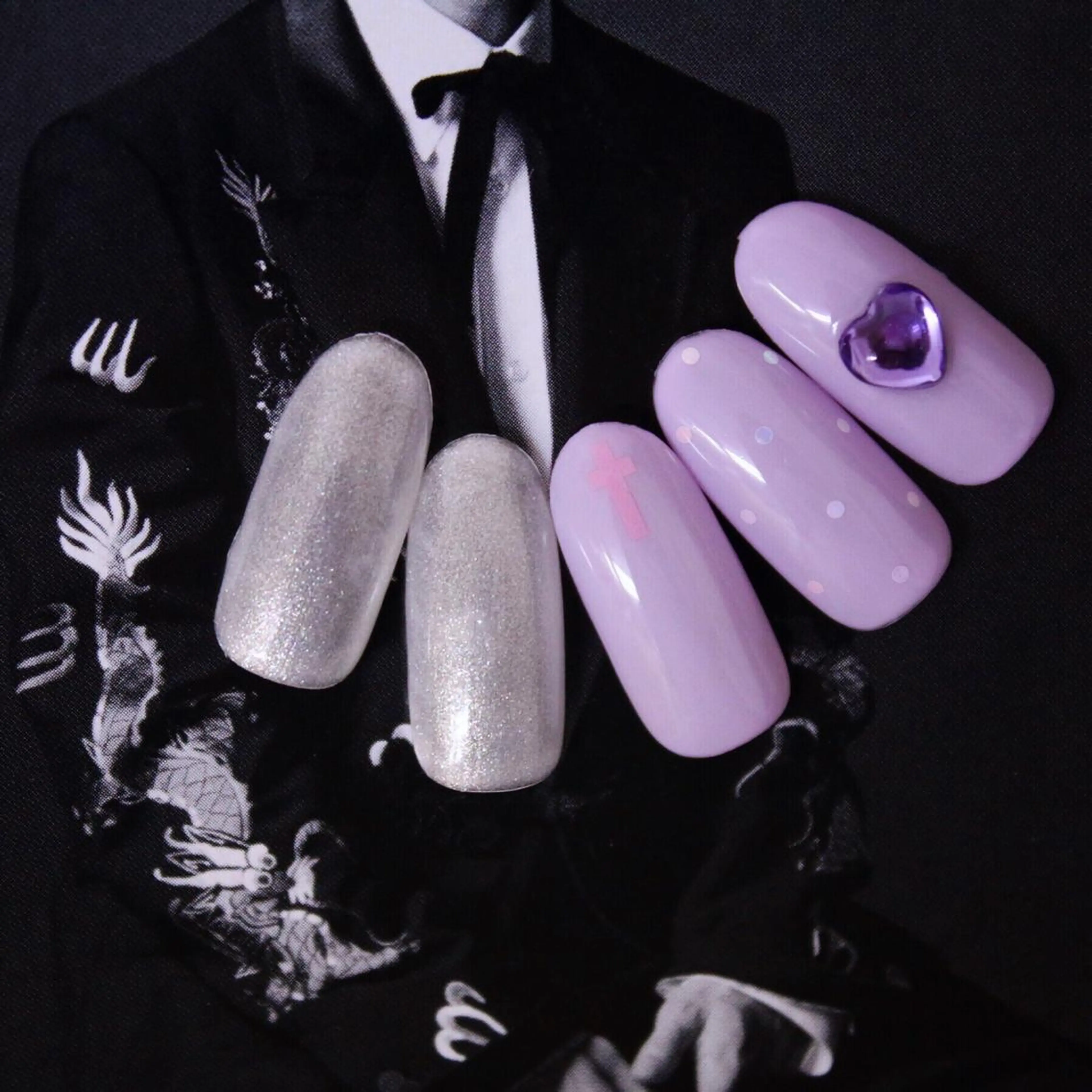 ネイル ハート NOIROUGE所属・NOI ROUGEのネイルデザイン