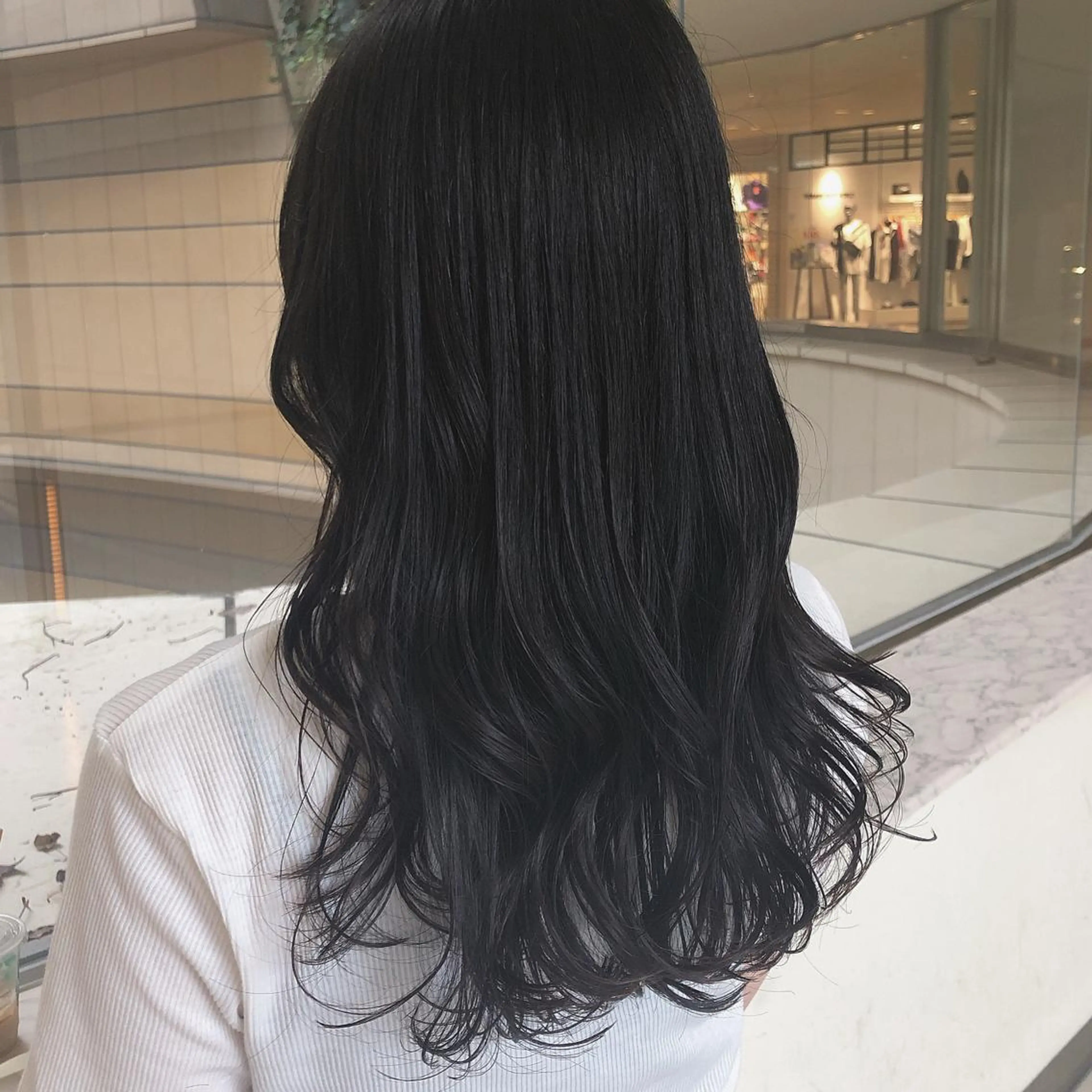 ロング 韓国ヘア 🇰🇷 RUKA 🩵🤍のヘアスタイル