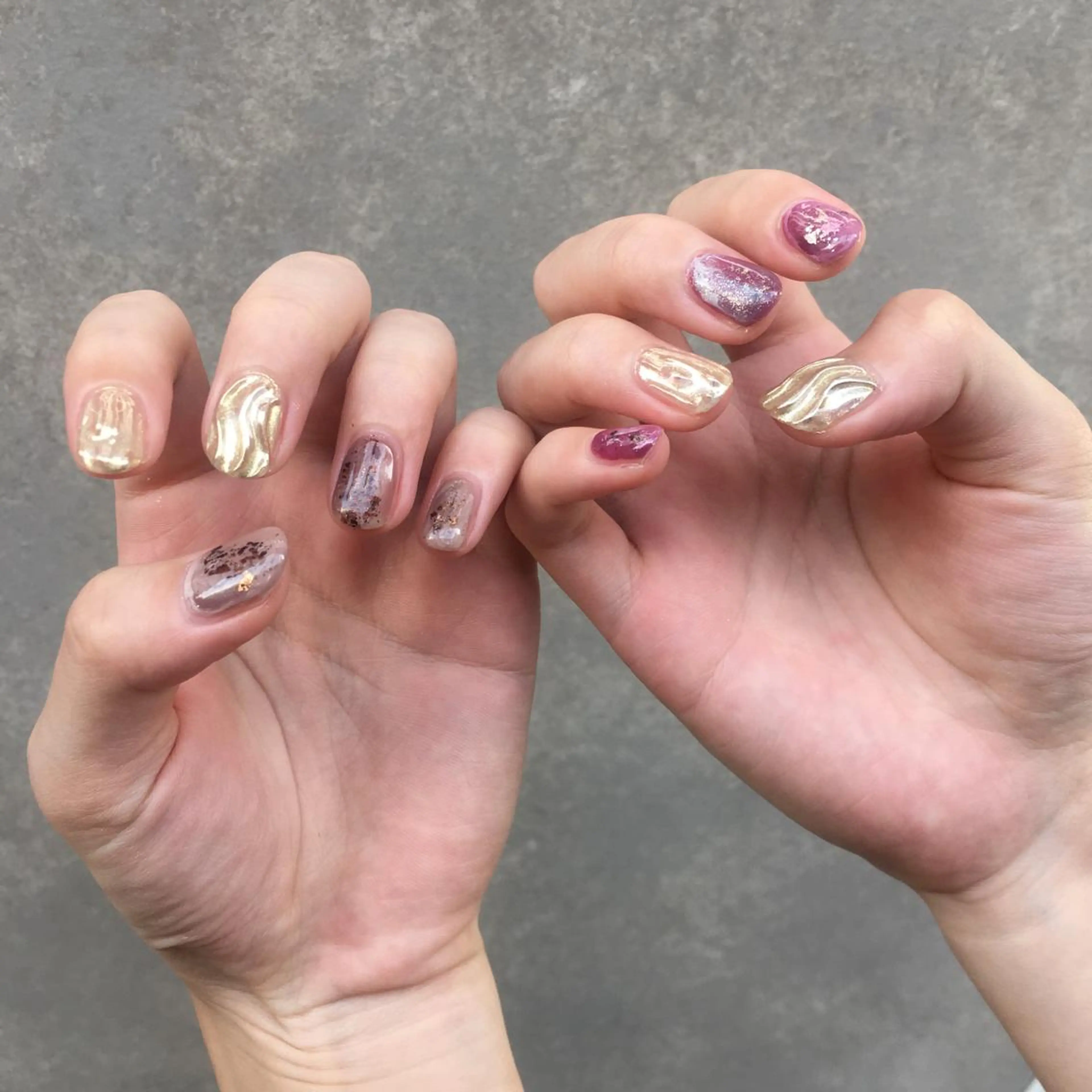 ネイル 【似合わせ提案】鈴木 舞のネイルデザイン