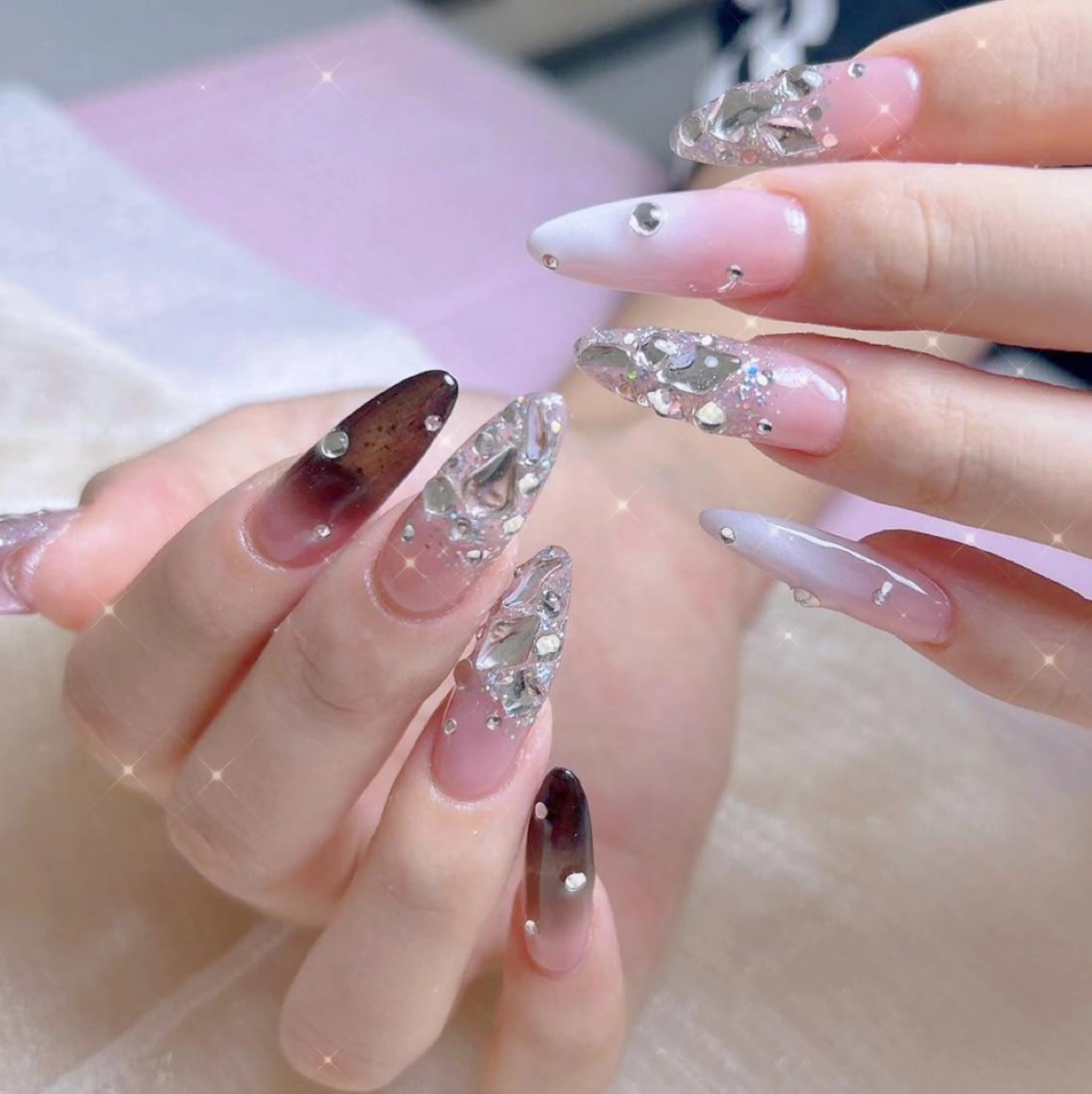 ネイル 🦋チップ長さだし 専門店🦋のネイルデザイン