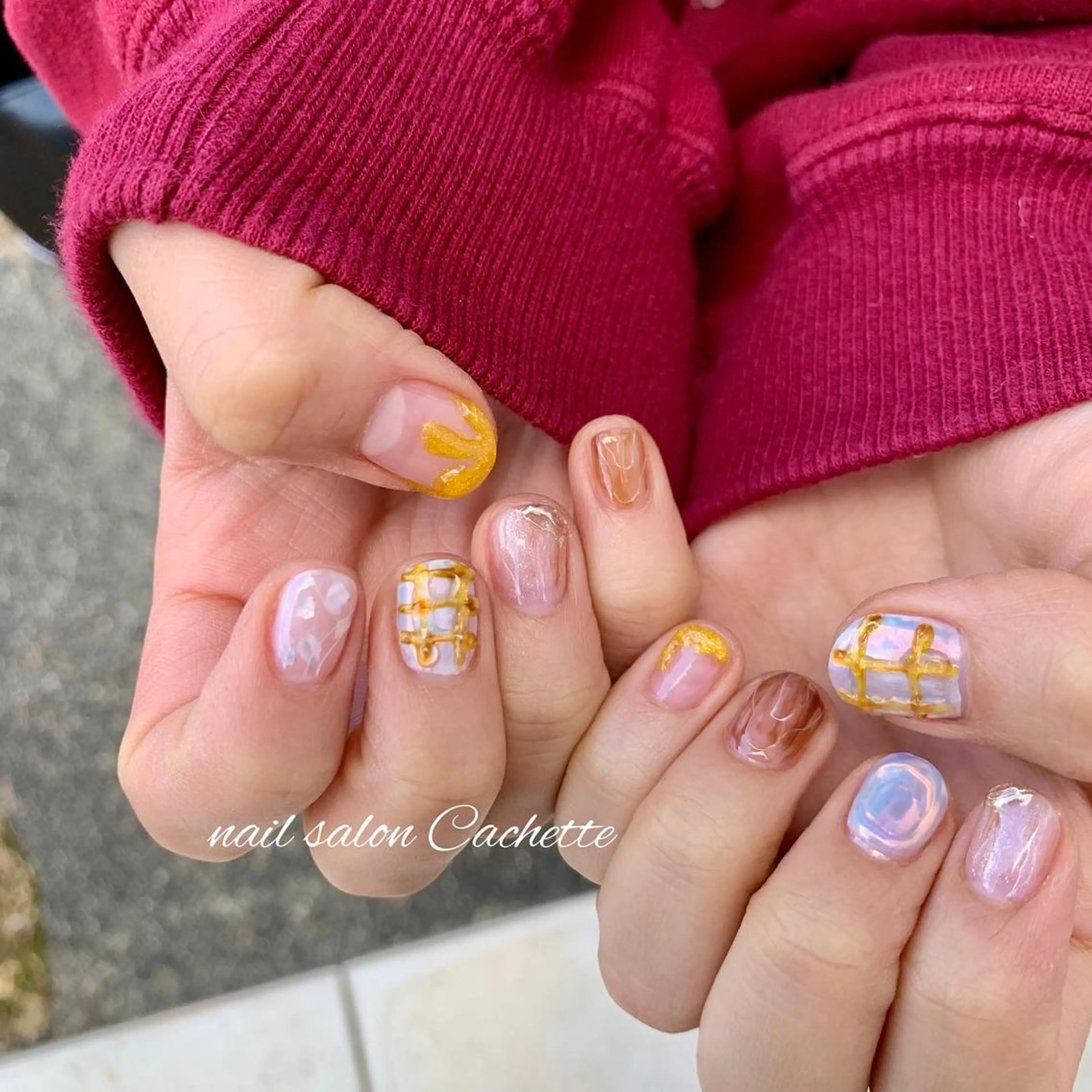 ネイル ✧Cachette✧ YUKARIのネイルデザイン