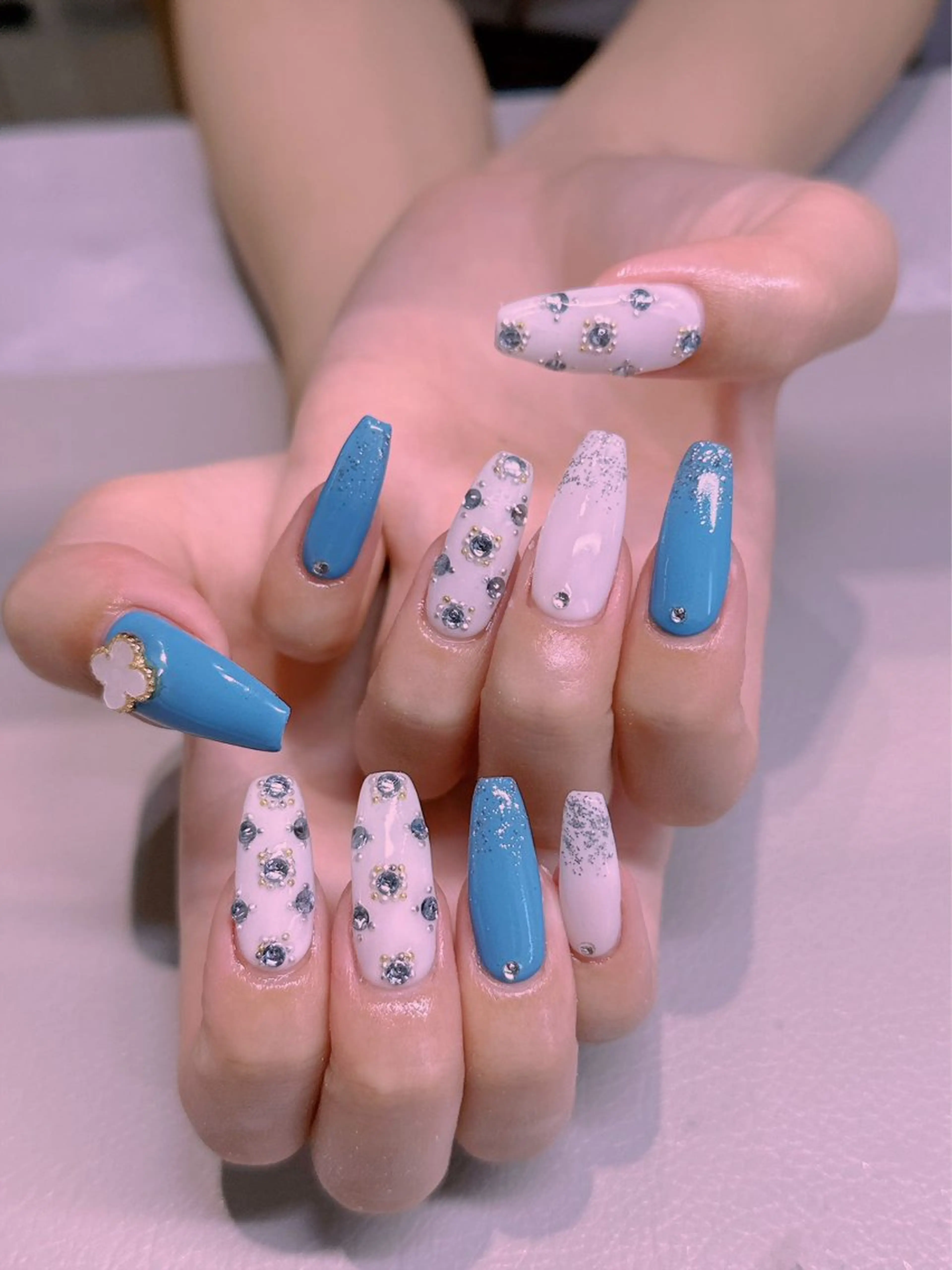 ネイル 長さだし専門店 M2 rikaのネイルデザイン