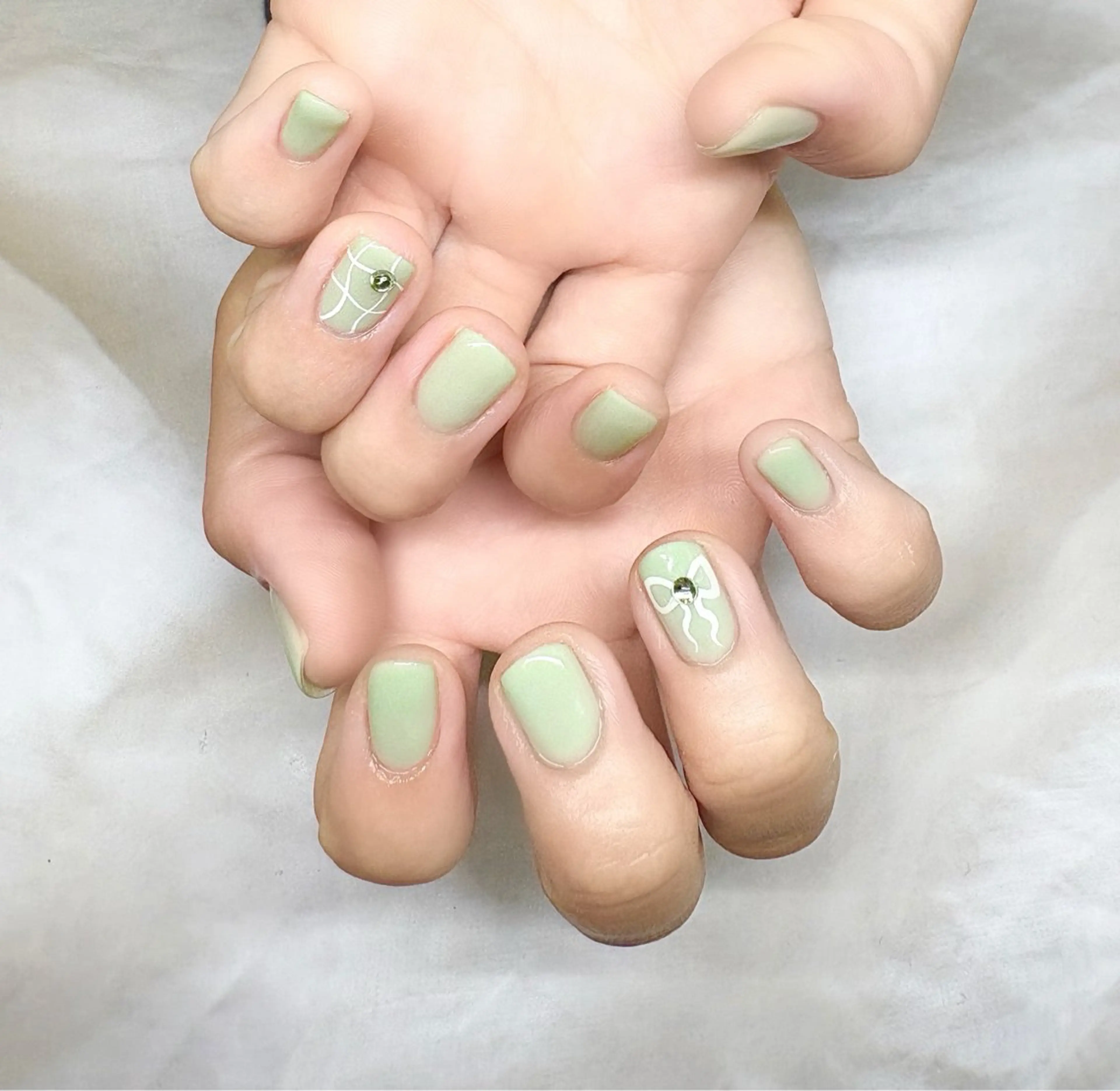 ネイル ハンドネイル RIN🐰笹塚/ パラジェルのマツエク・マツパデザイン